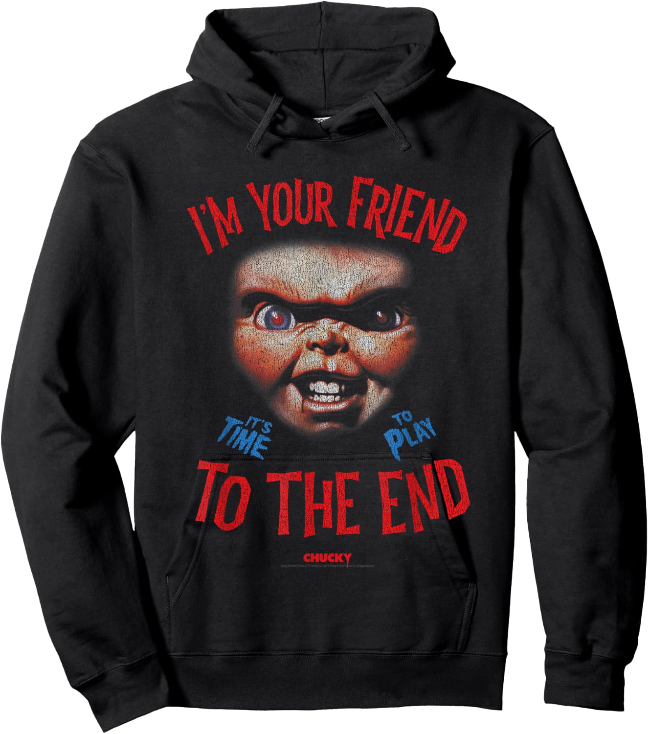 Chucky Friend Till The End Hoodie - Hoodie | Black