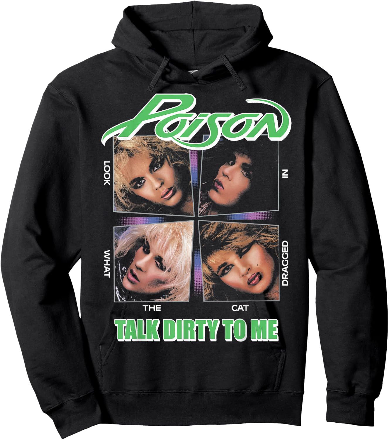 Poison - Talk Dirty To Me Hoodie - Hoodie | Black