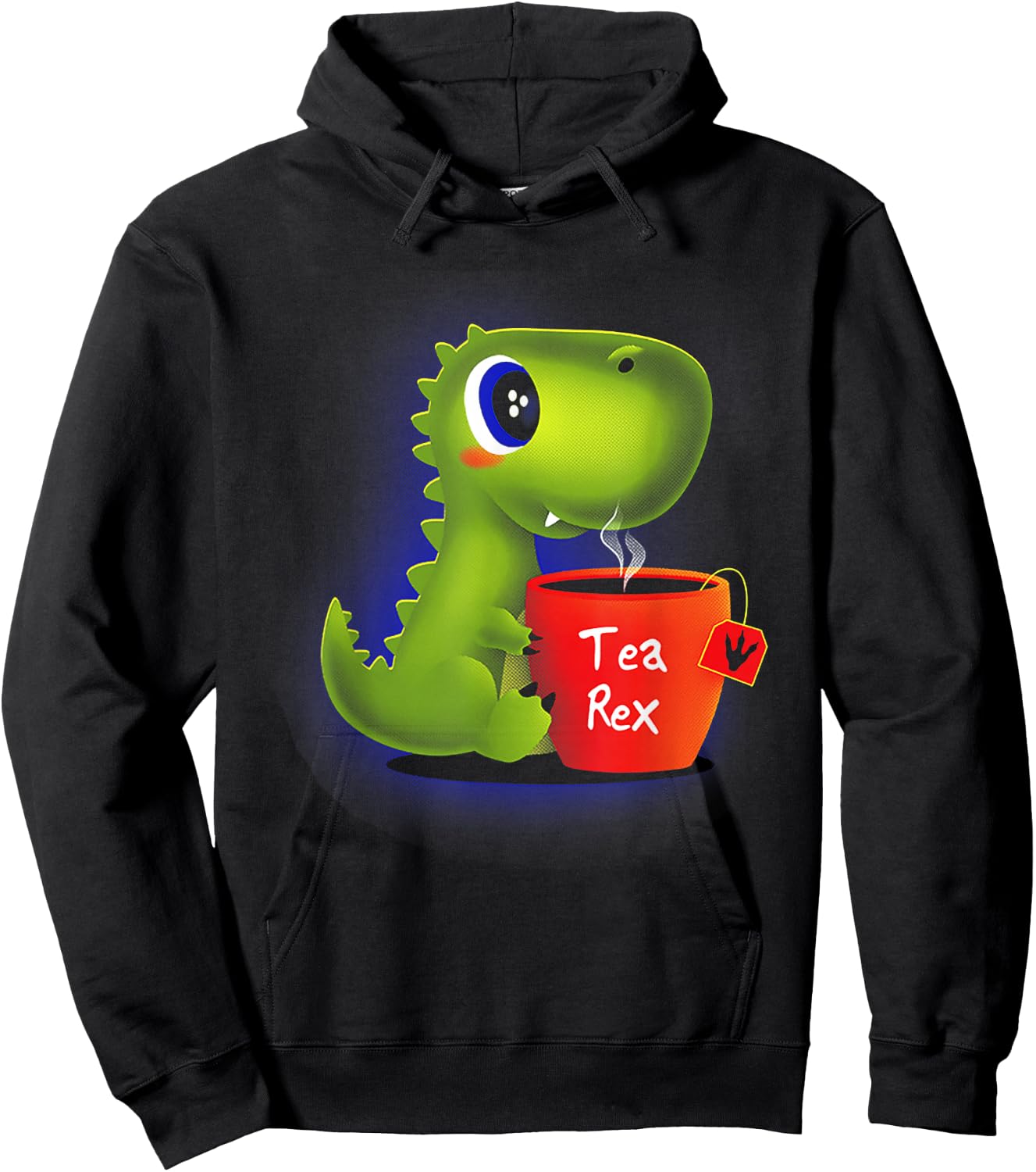 Tea Rex Hoodie - Hoodie | Black
