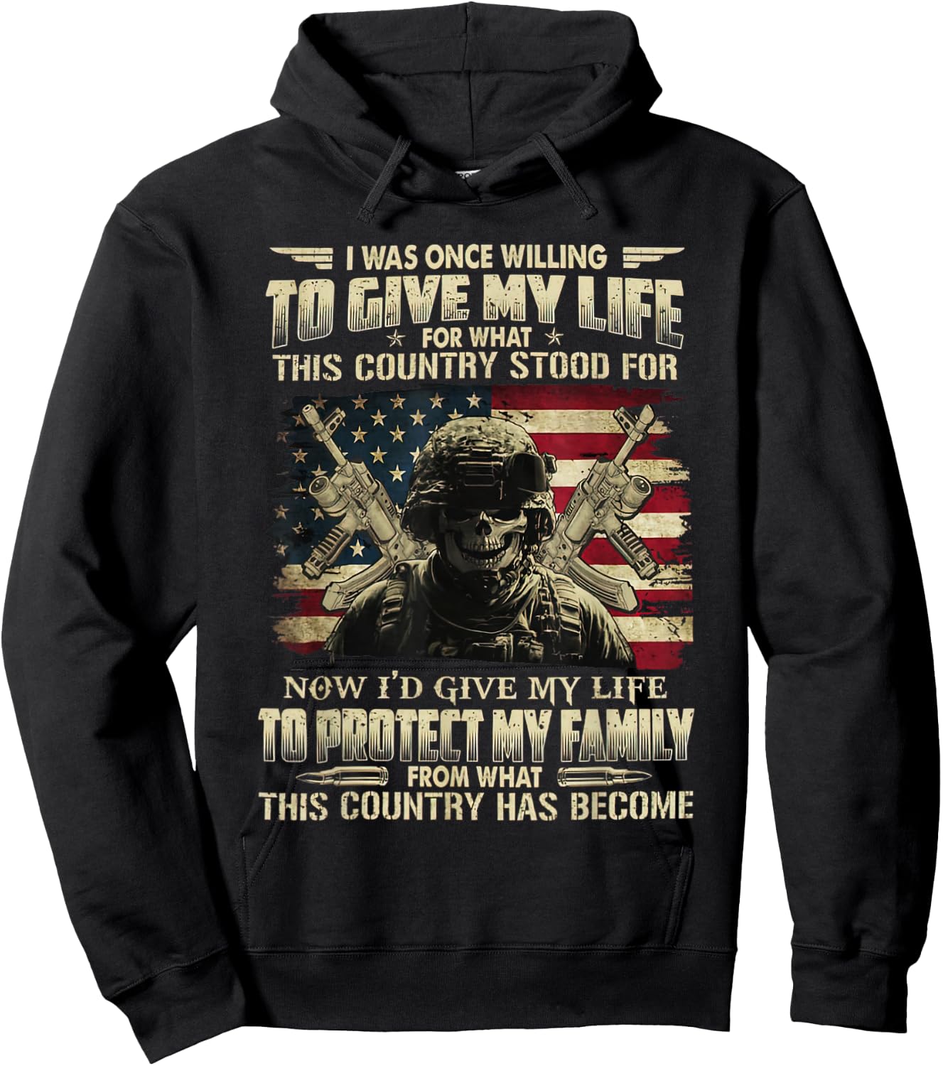 I Was Once Willing To Give My Life For What I Believed Hoodie - Hoodie | Black