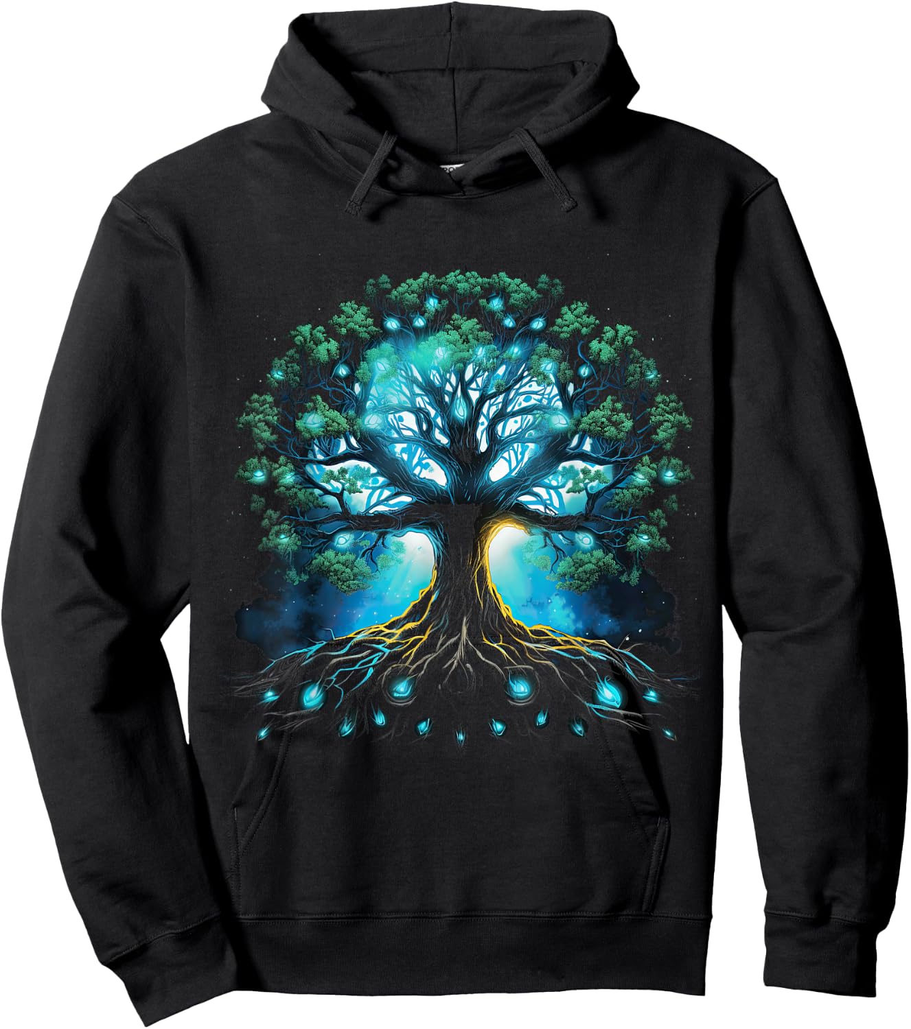 Tree of Life Viking Midgard Thor Walhalla Hoodie - Hoodie | Black
