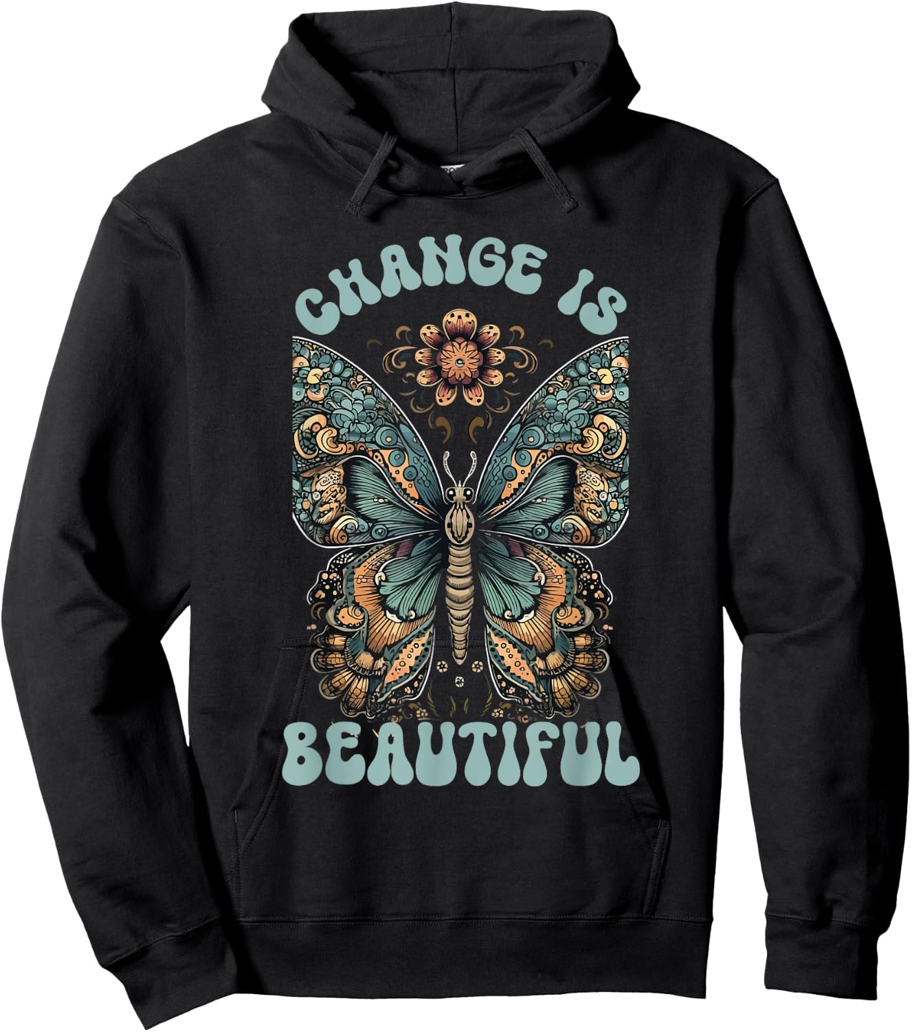Metamorphosis Entomology Insects Cute Butterfly Souvenir Hoodie - Hoodie | Black