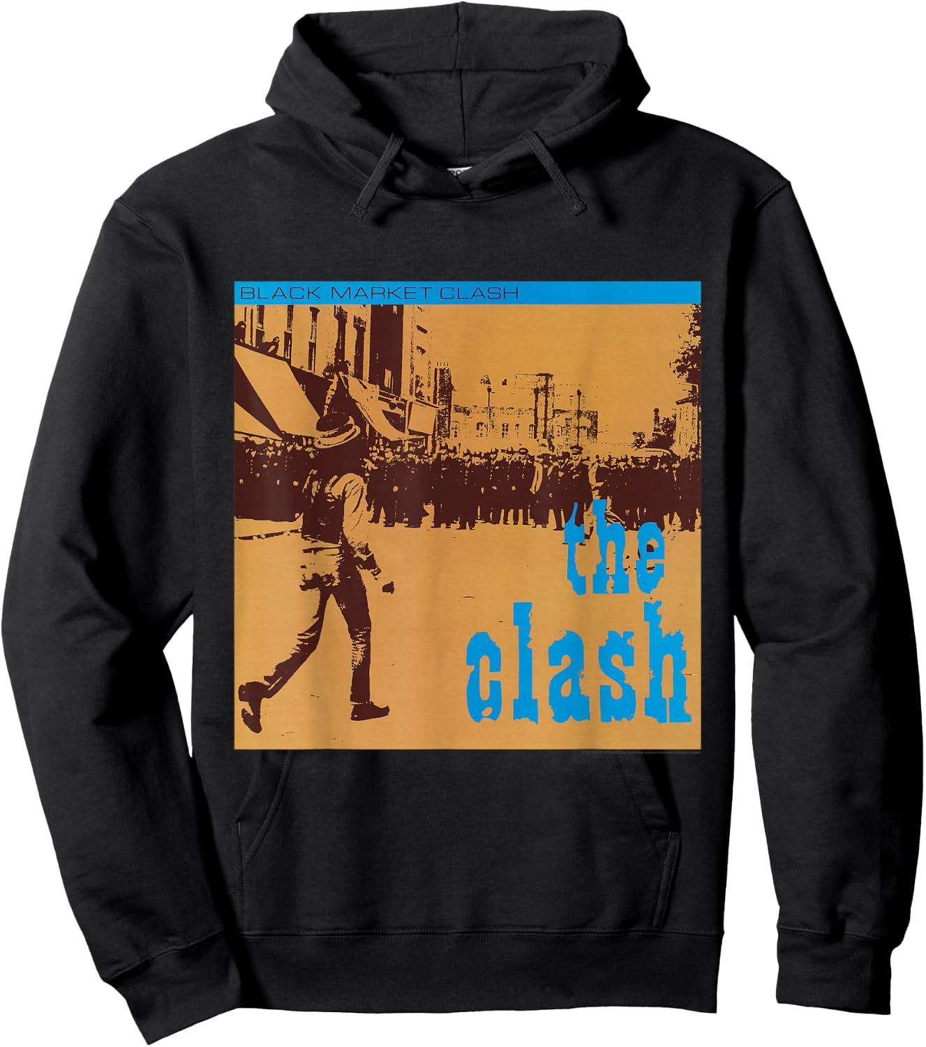 The Clash - Black Market Clash Hoodie - Hoodie | Black