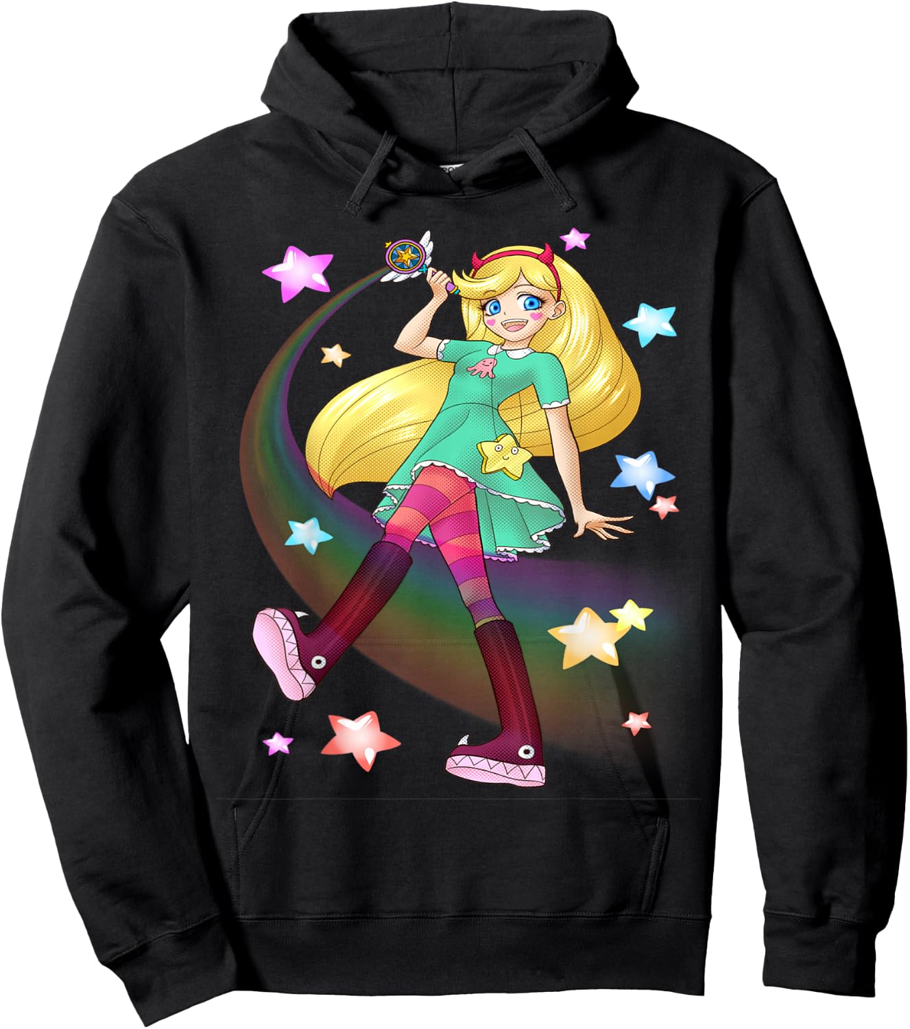 Star Butterfly vs. The Forces of Evil Hoodie - Hoodie | Black