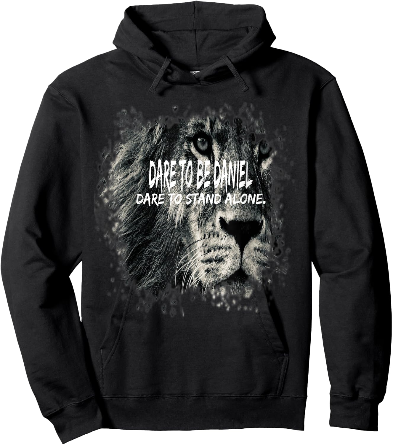 Daniel In The Bible Scripture Verse About Lions Hoodie - Hoodie | Black
