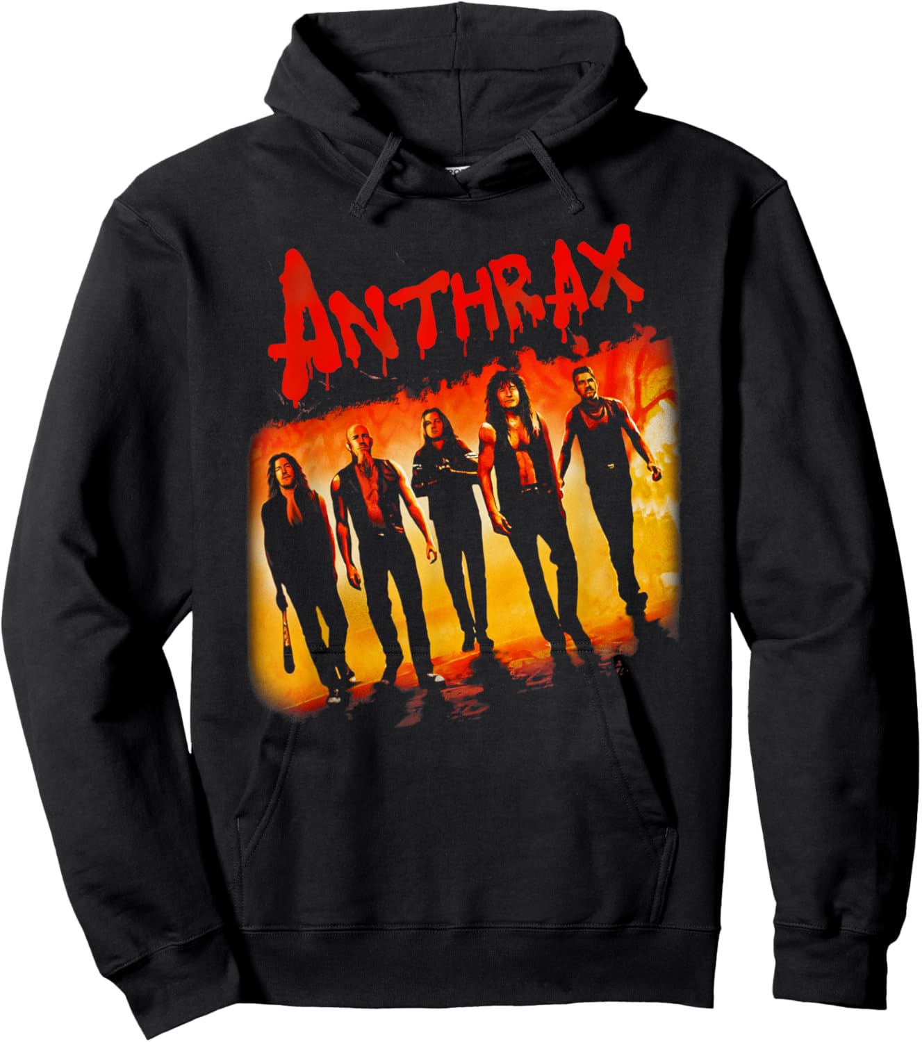 Anthrax – Warriors Hoodie - Hoodie | Black