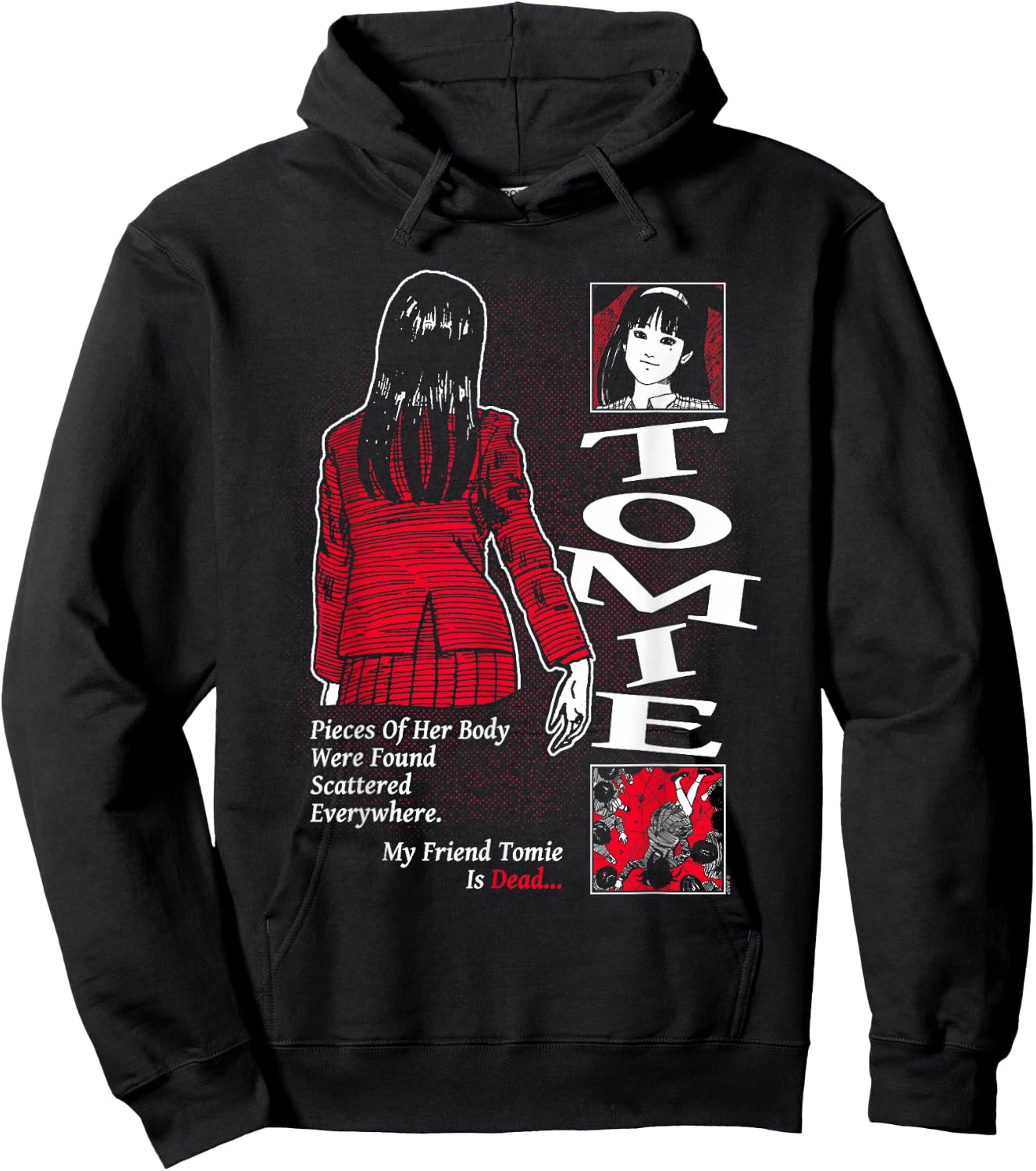 Junji Ito My Friend Tomie Hoodie - Hoodie | Black