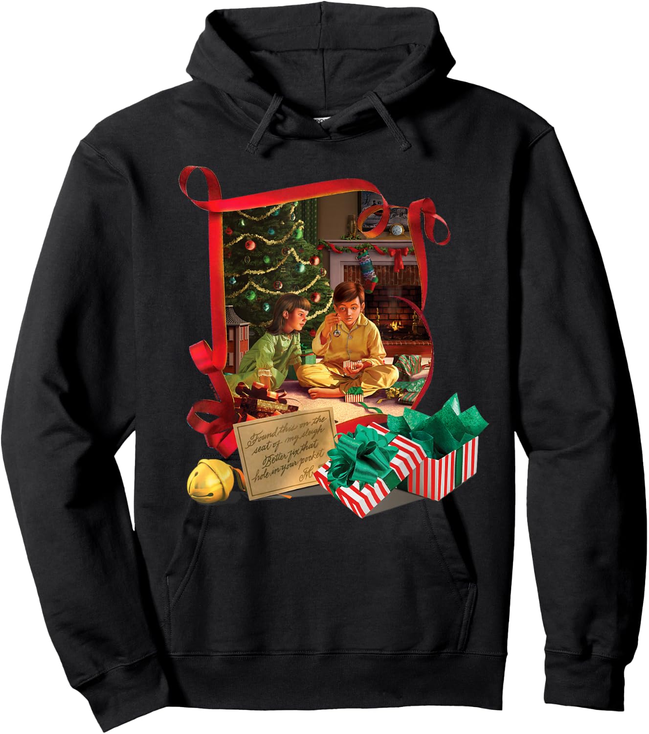 The Polar Express The First Gift Of Christmas Returned Hoodie - Hoodie | Black