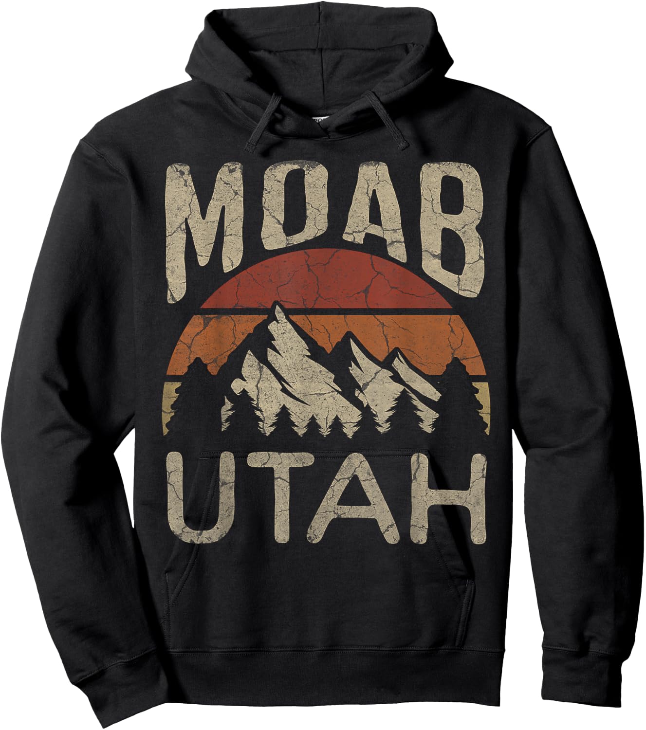 Moab Utah Nature Hiking Outdoors Hoodie - Hoodie | Black