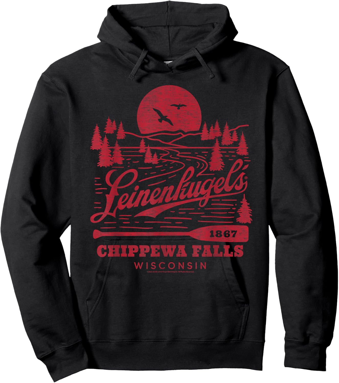 Leinenkugels - Outdoors Scene Hoodie - Hoodie | Black