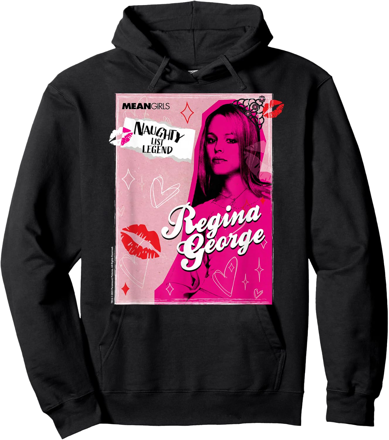 Mean Girls - Regina George Naughty List Legend Hoodie - Hoodie | Black