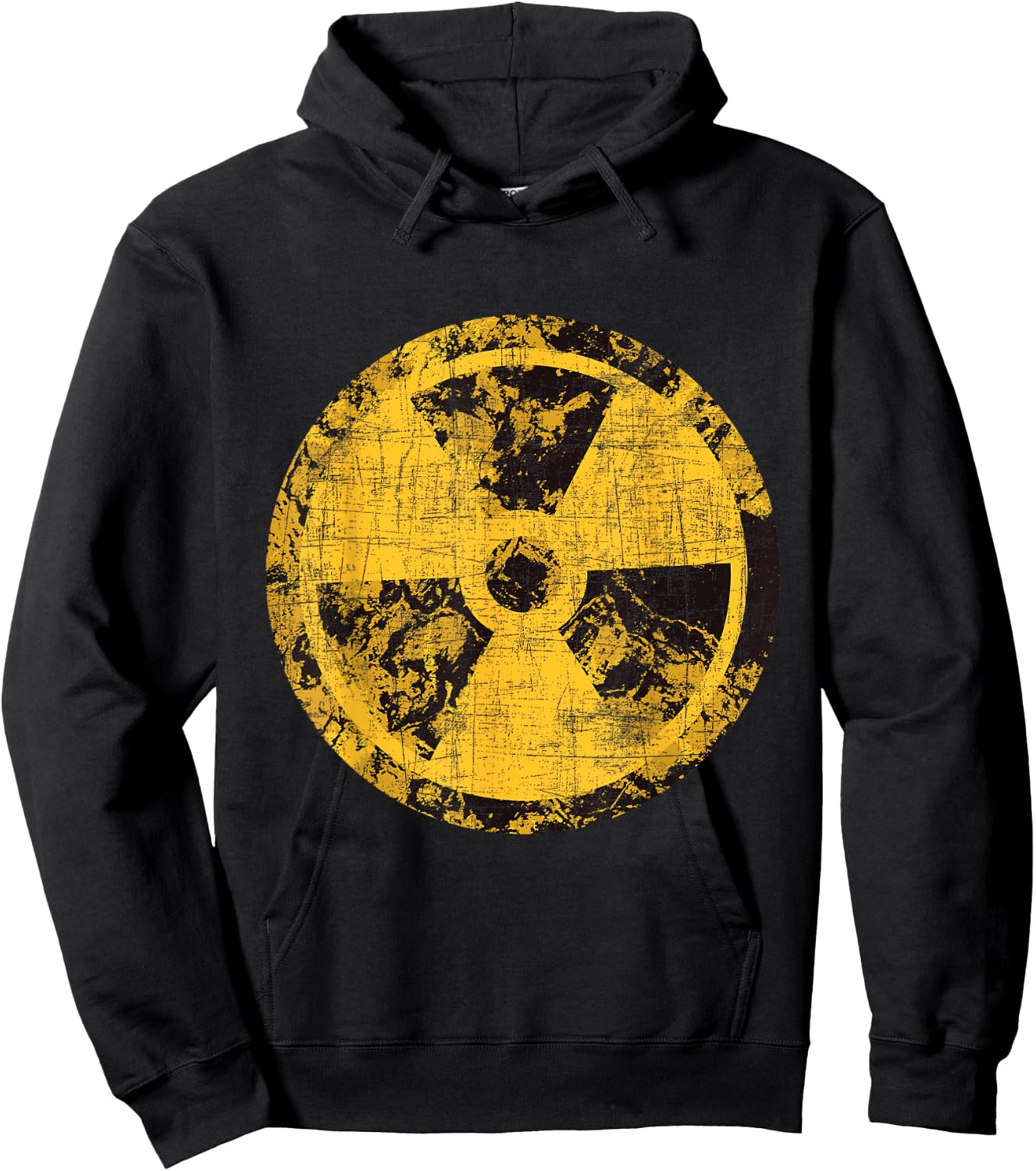 Biohazard Radioactive Sign - Science Lover Nuclear Engineer Hoodie - Hoodie | Black