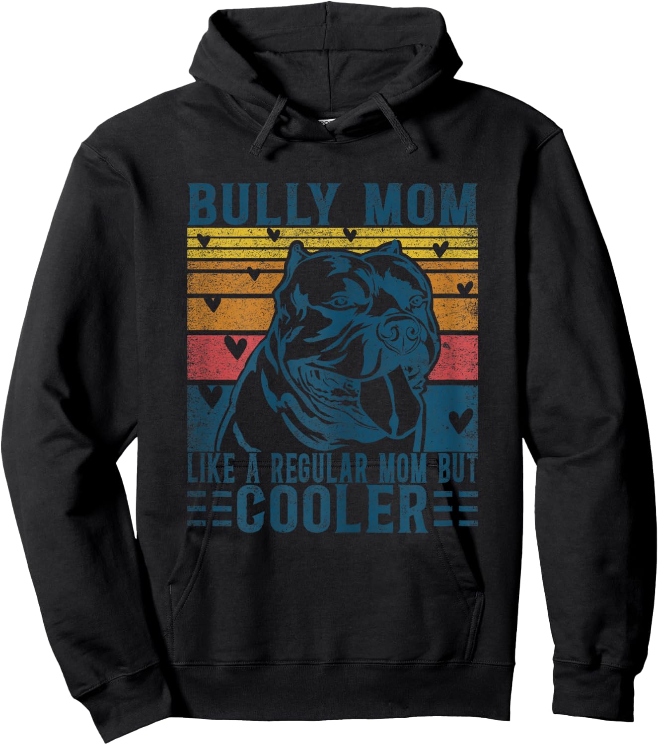 Bully Pitbull Sayings Apparel Fan American Bully Hoodie - Hoodie | Black