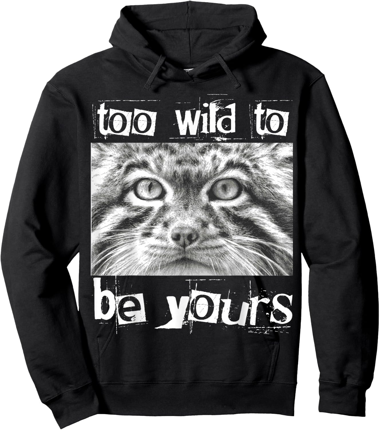Pallas Cat Women Hoodie - Hoodie | Black