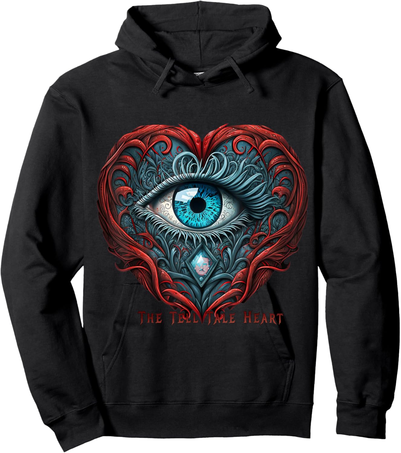 The Tell-Tale Heart by Edgar Allan Poe Hoodie - Hoodie | Black
