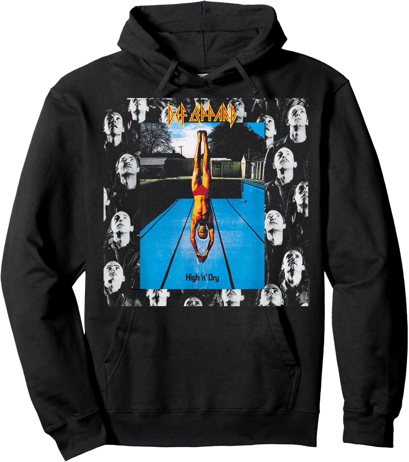 Def Leppard - High 'n' Dry Hoodie - Hoodie | Black