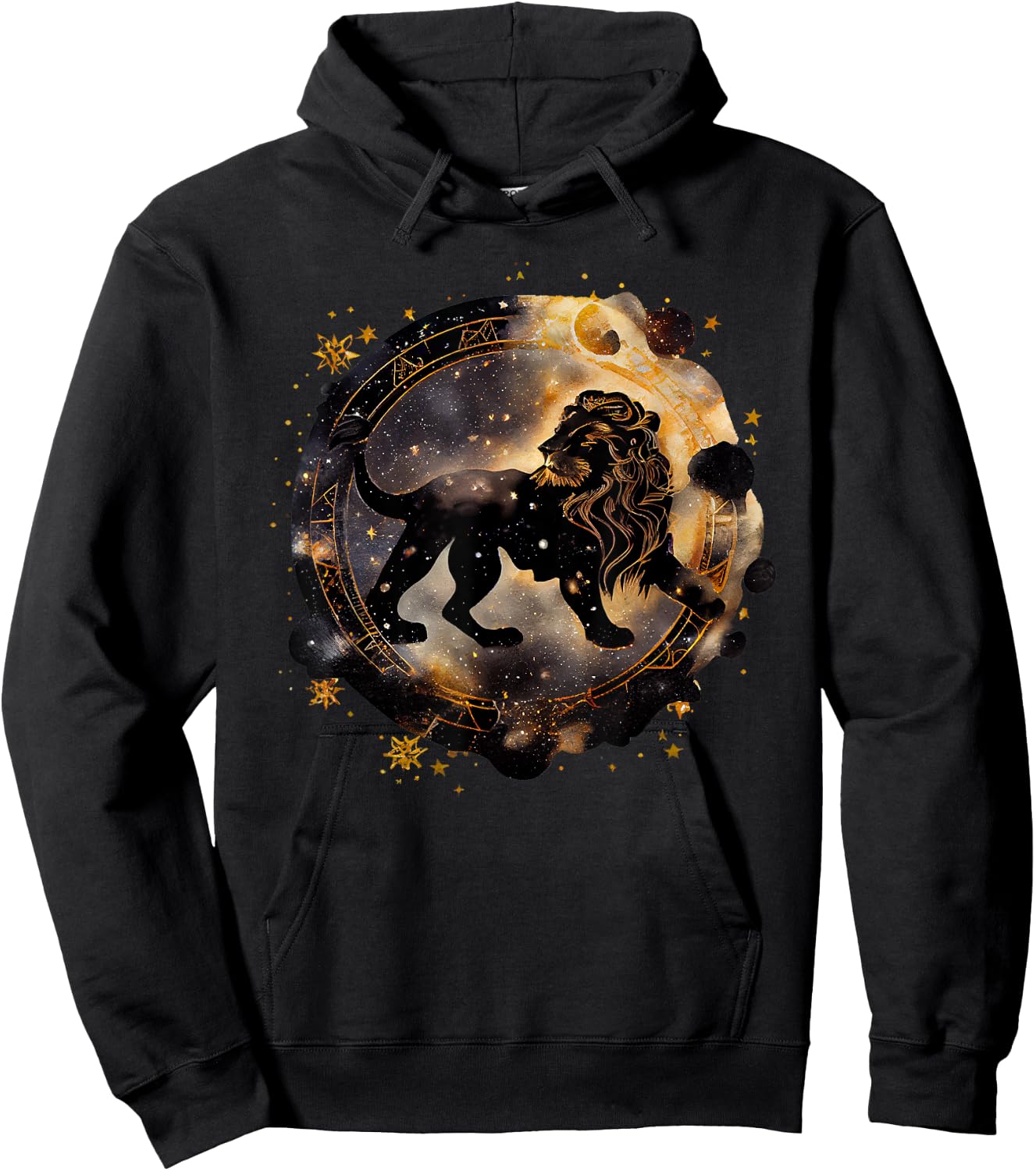 Astrology horoscope Zodiac Sign leo Hoodie - Hoodie | Black