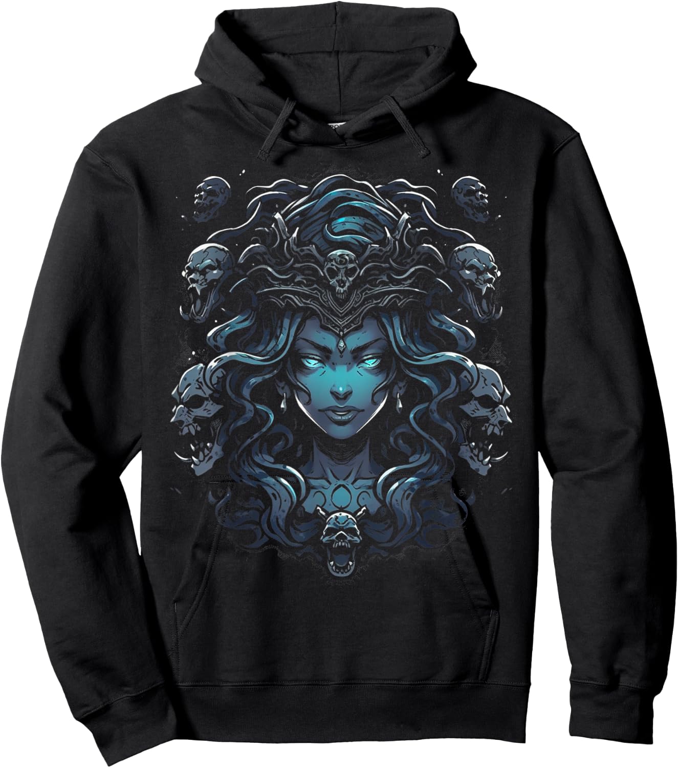 Greek Mythology Medusa Hoodie - Hoodie | Black
