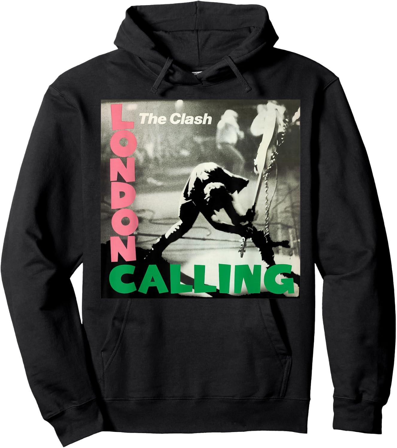 The Clash - London Calling Hoodie - Hoodie | Black