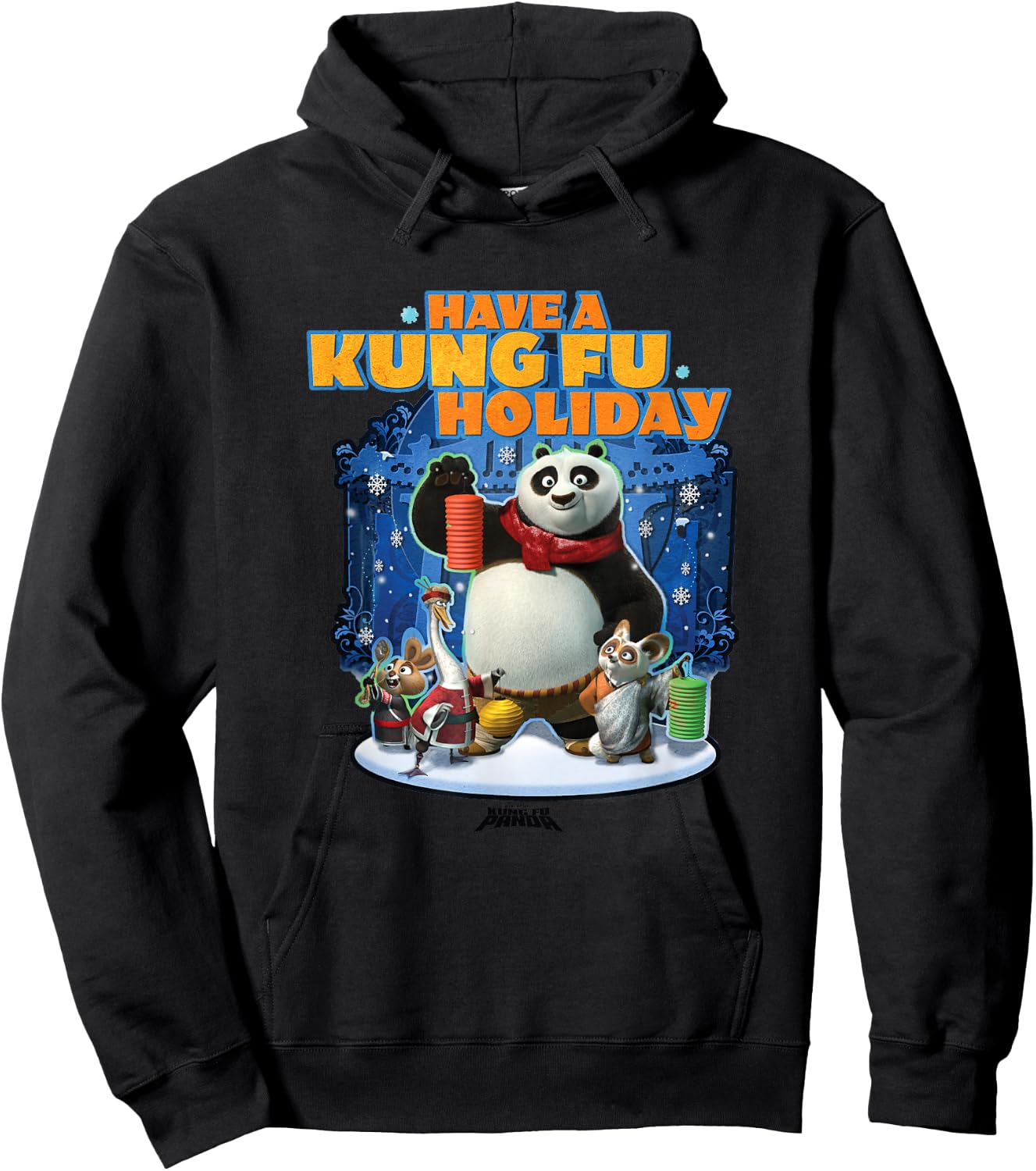 DreamWorks Kung Fu Panda Holiday Hoodie - Hoodie | Black
