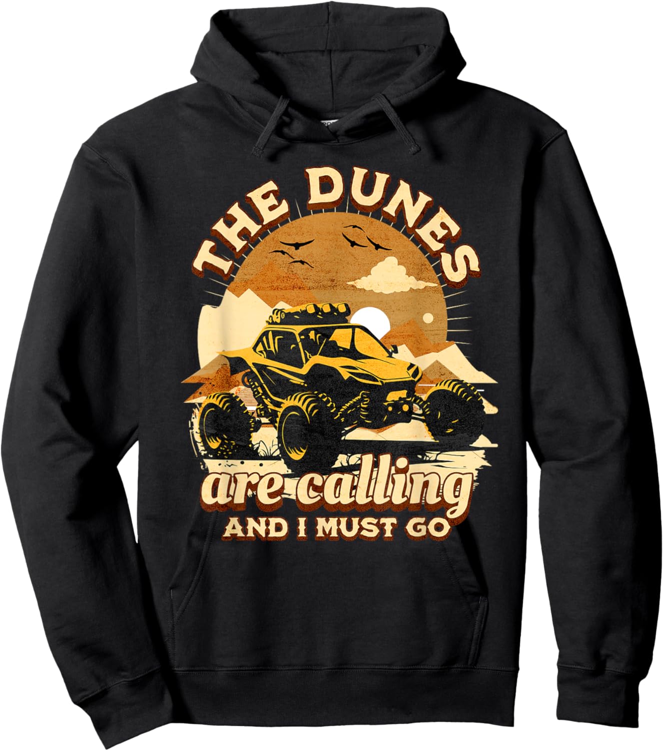 Sand Rail Dune Buggy Offroad Sand Racing Funny Sandrail Hoodie - Hoodie | Black