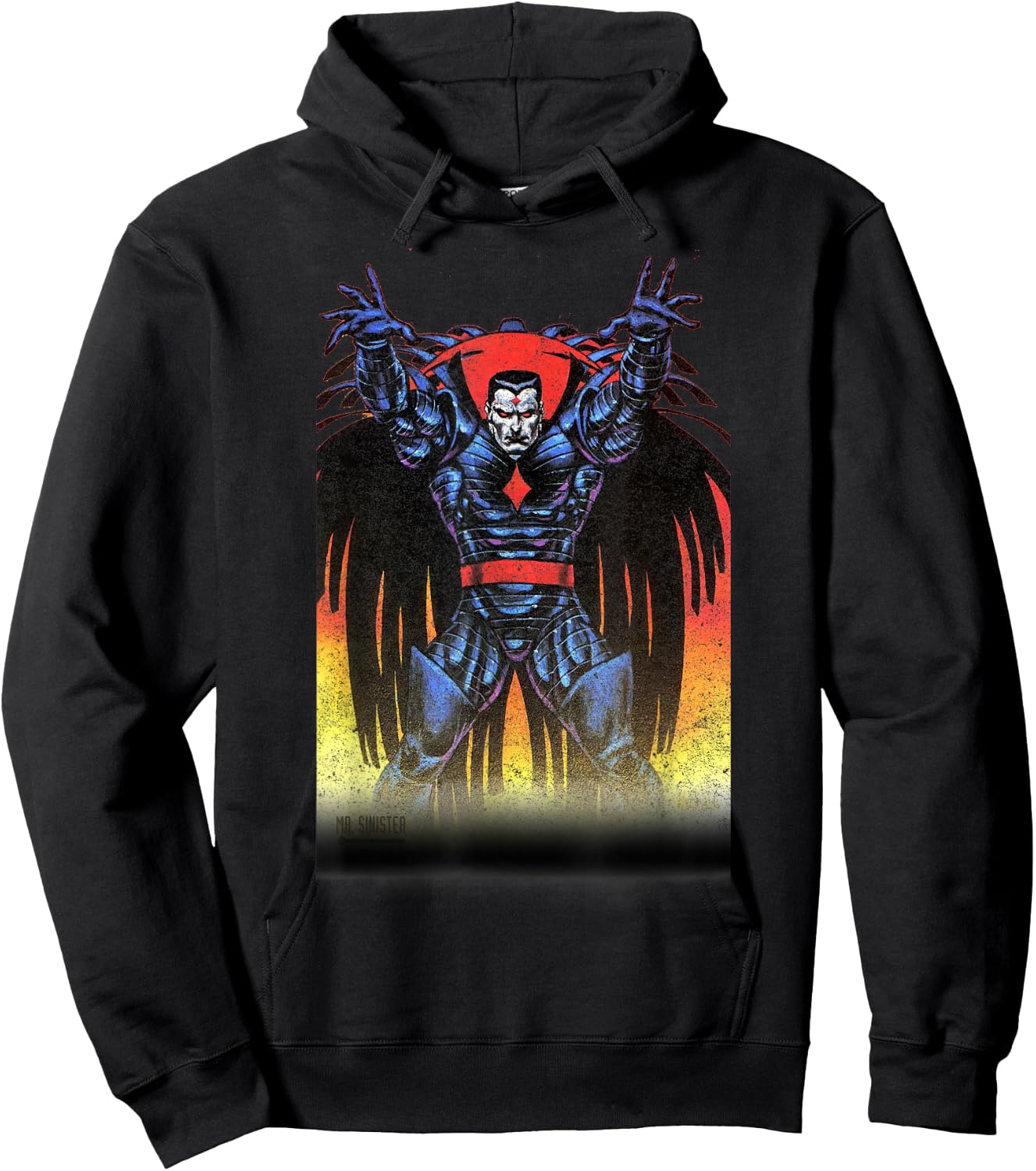 Marvel Comics Retro Classic Mr. Sinister Dawn Poster Hoodie - Hoodie | Black