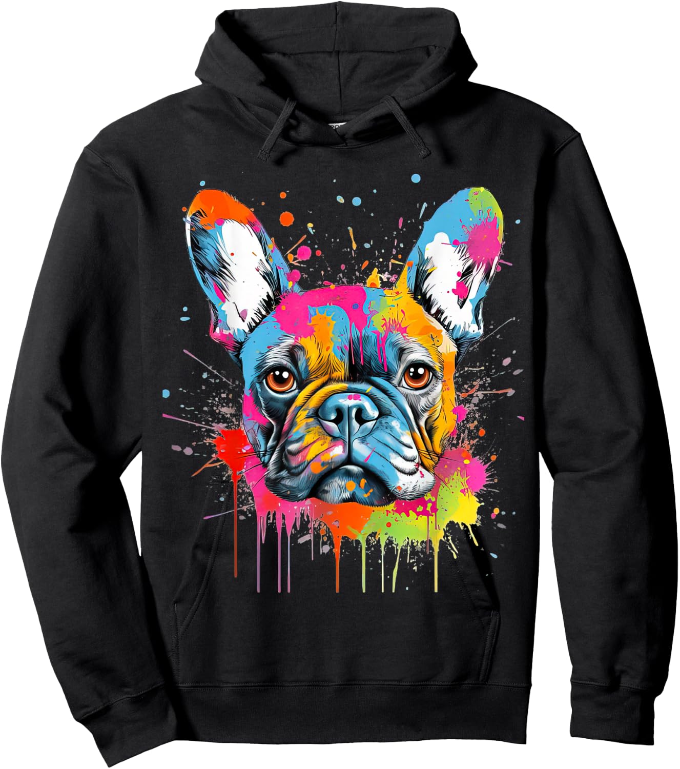 Proud to be a Frenchie lover Hoodie - Hoodie | Black