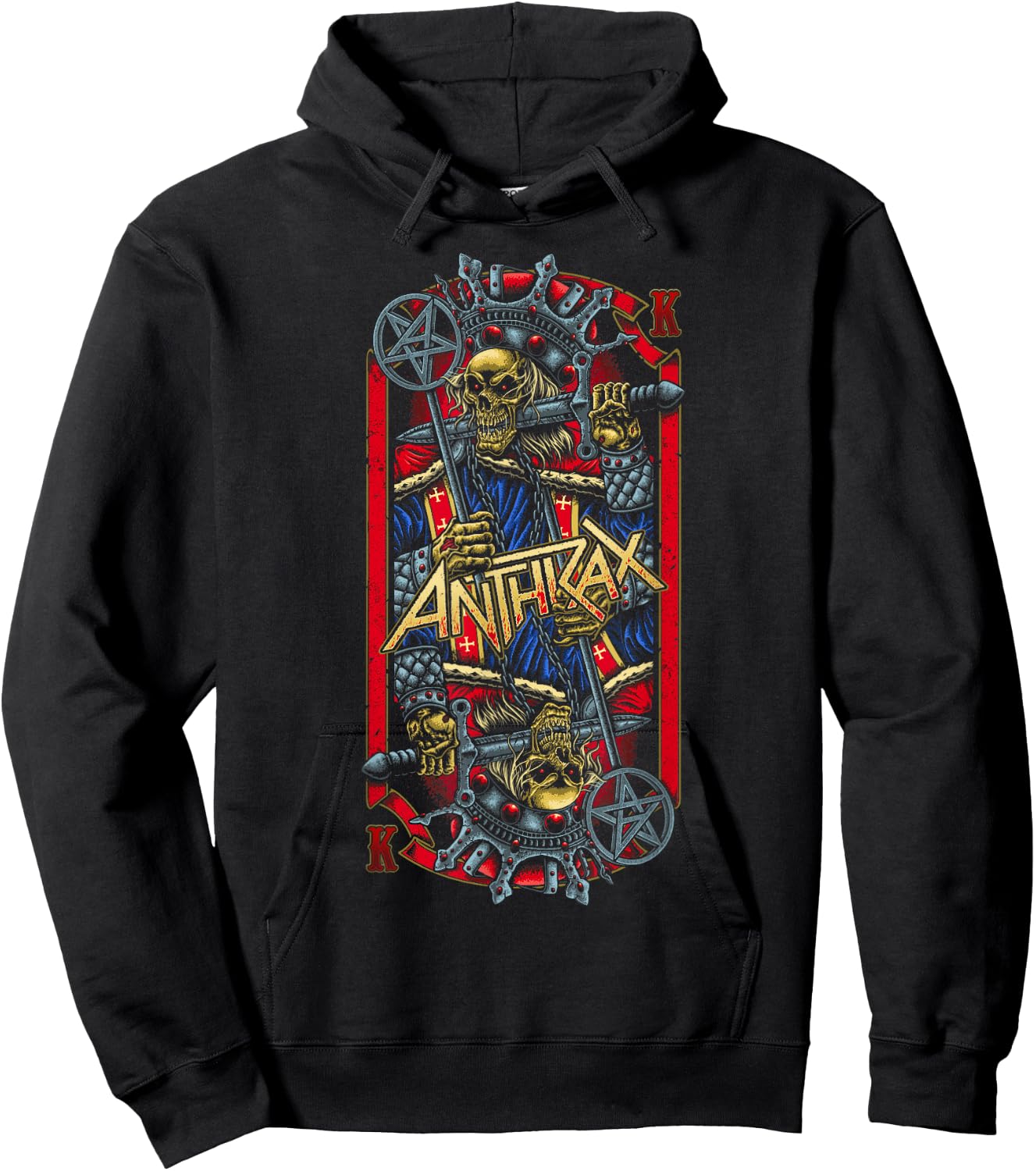 Anthrax – Evil King Hoodie - Hoodie | Black