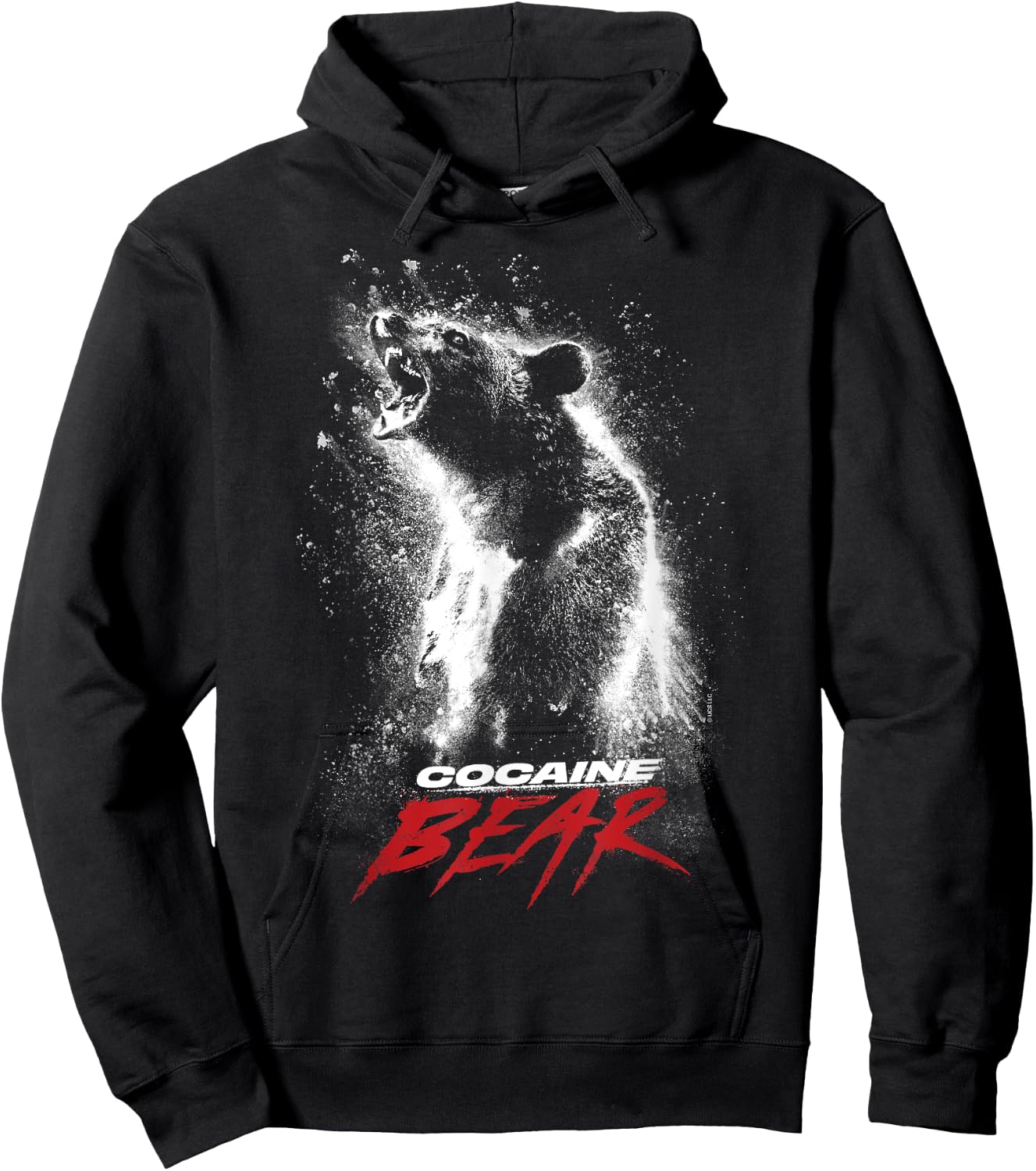 Cocaine Bear Poster Hoodie - Hoodie | Black