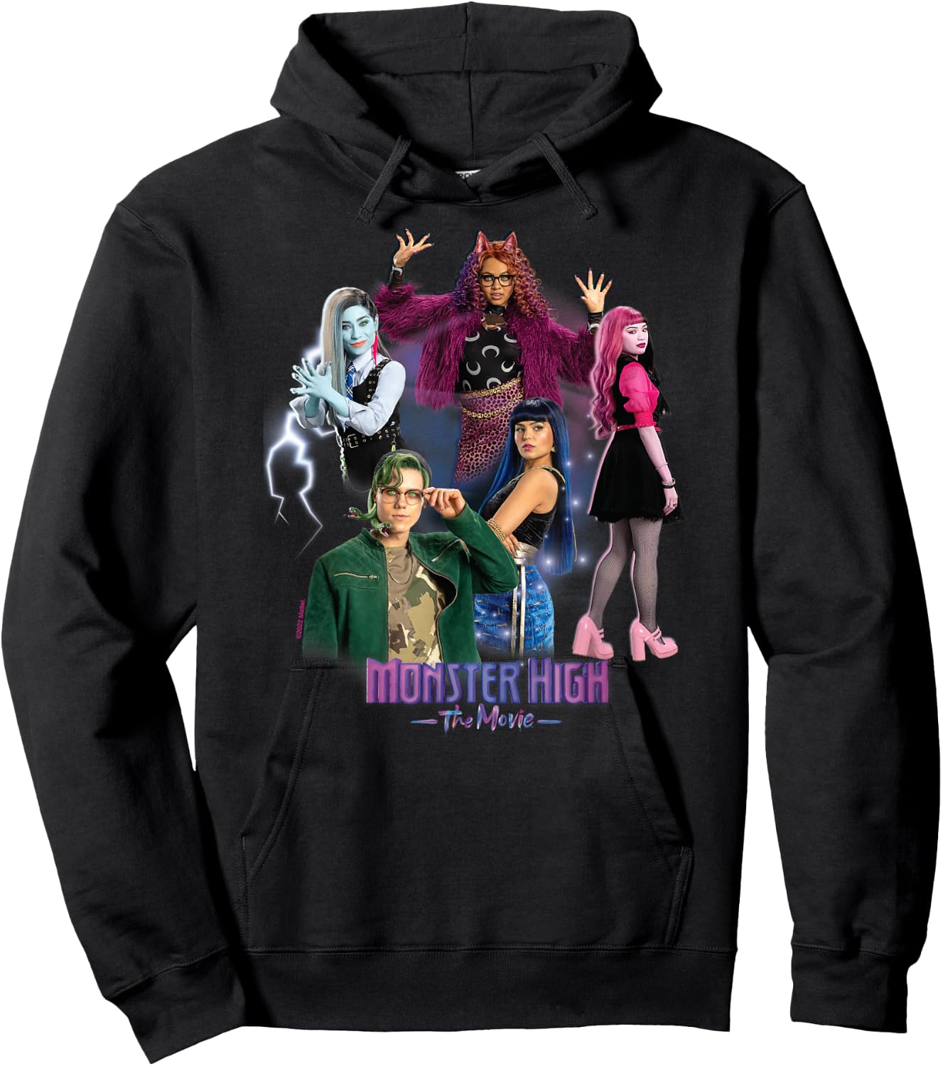 Monster High - MH Logo And Group Hoodie - Hoodie | Black