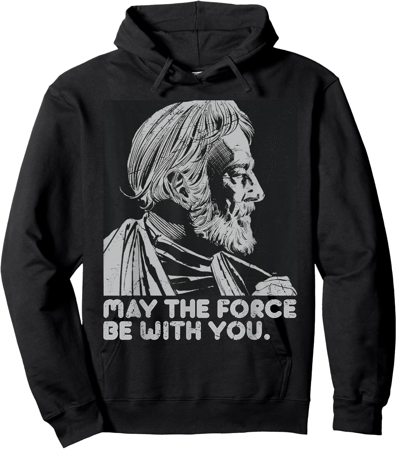 Star Wars Vintage Obi-Wan Kenobi May the Force Be With You Hoodie - Hoodie | Black