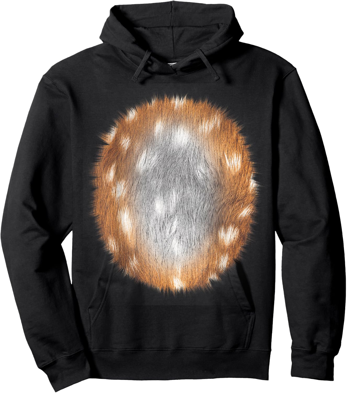 Deer In Headlights Animal Halloween DIY Costume Funny Hoodie - Hoodie | Black