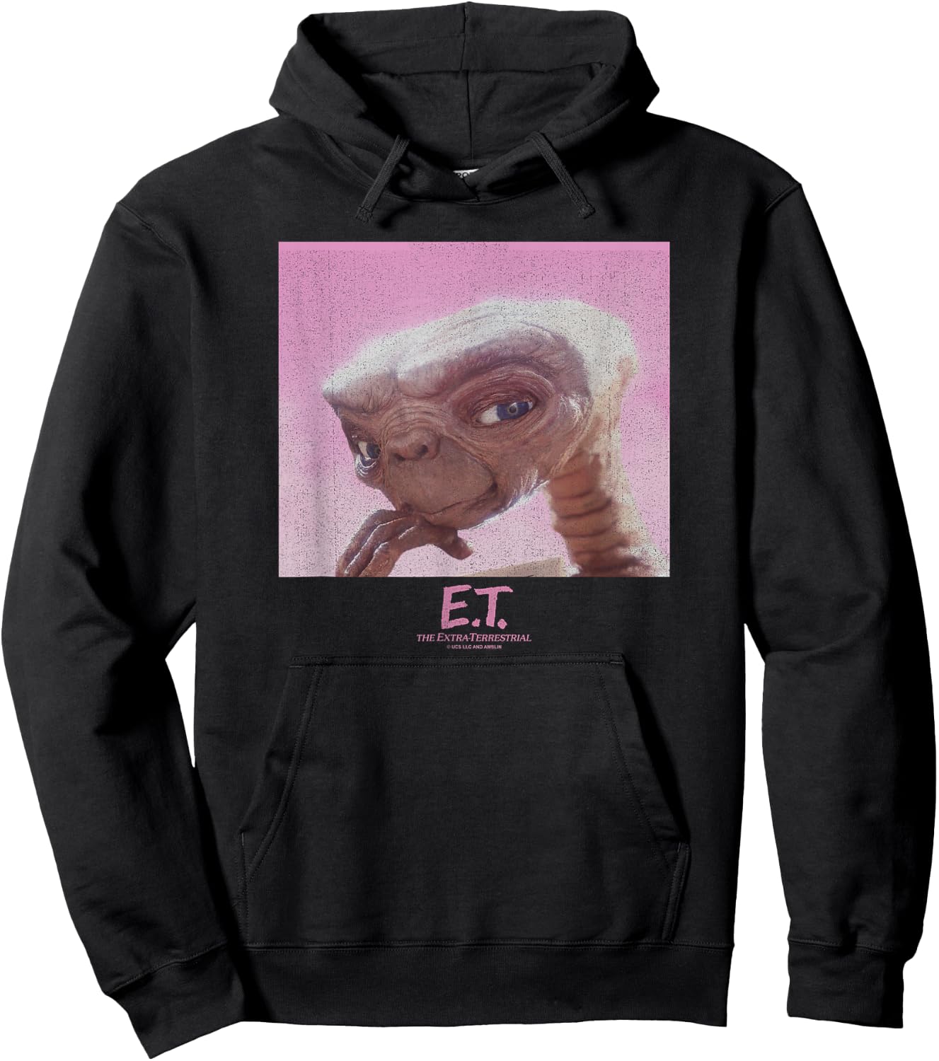 E.T. the Extra-Terrestrial Resting Portrait Hoodie - Hoodie | Black