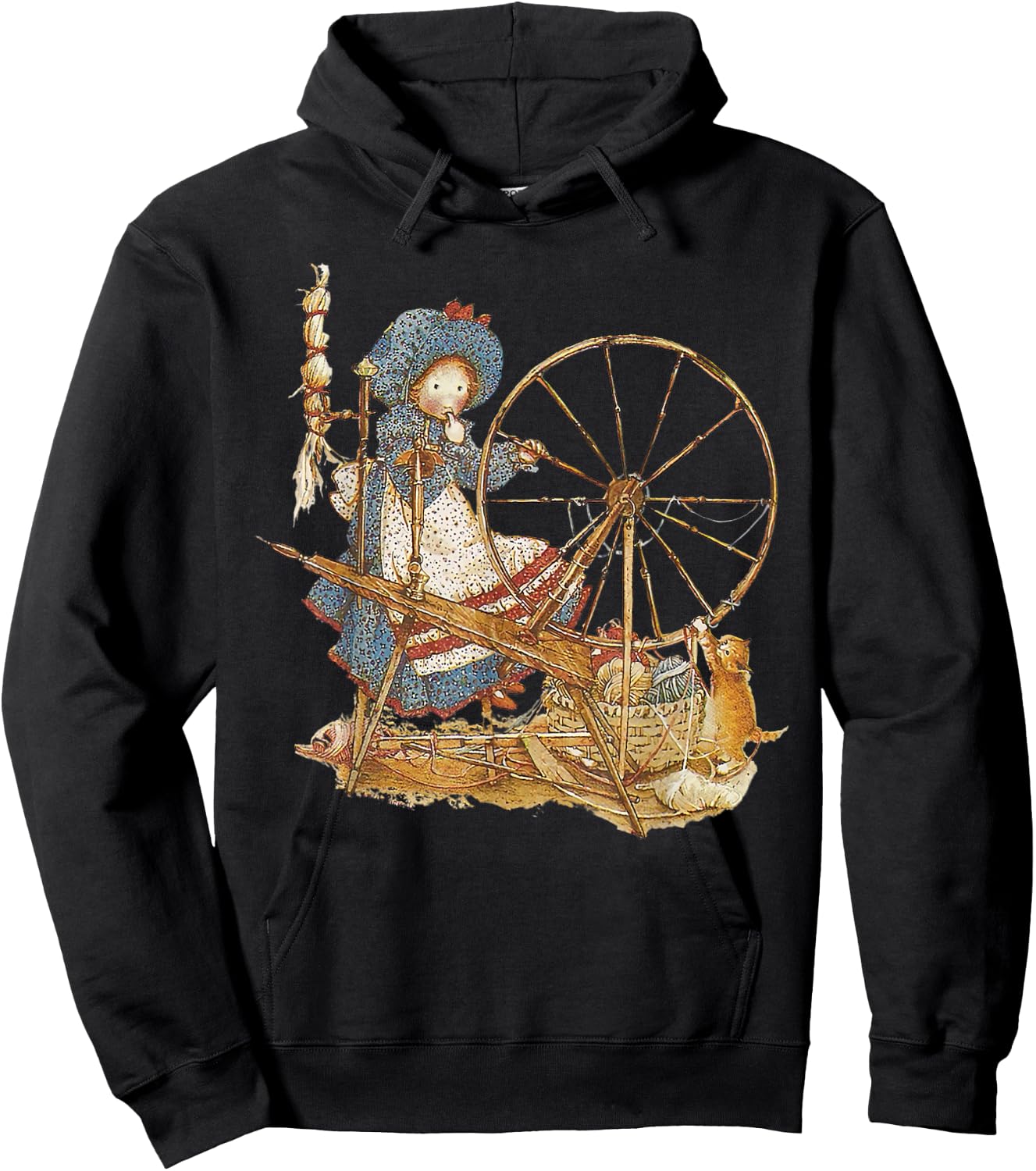 Vintage Holly Hobbie Hoodie - Hoodie | Black