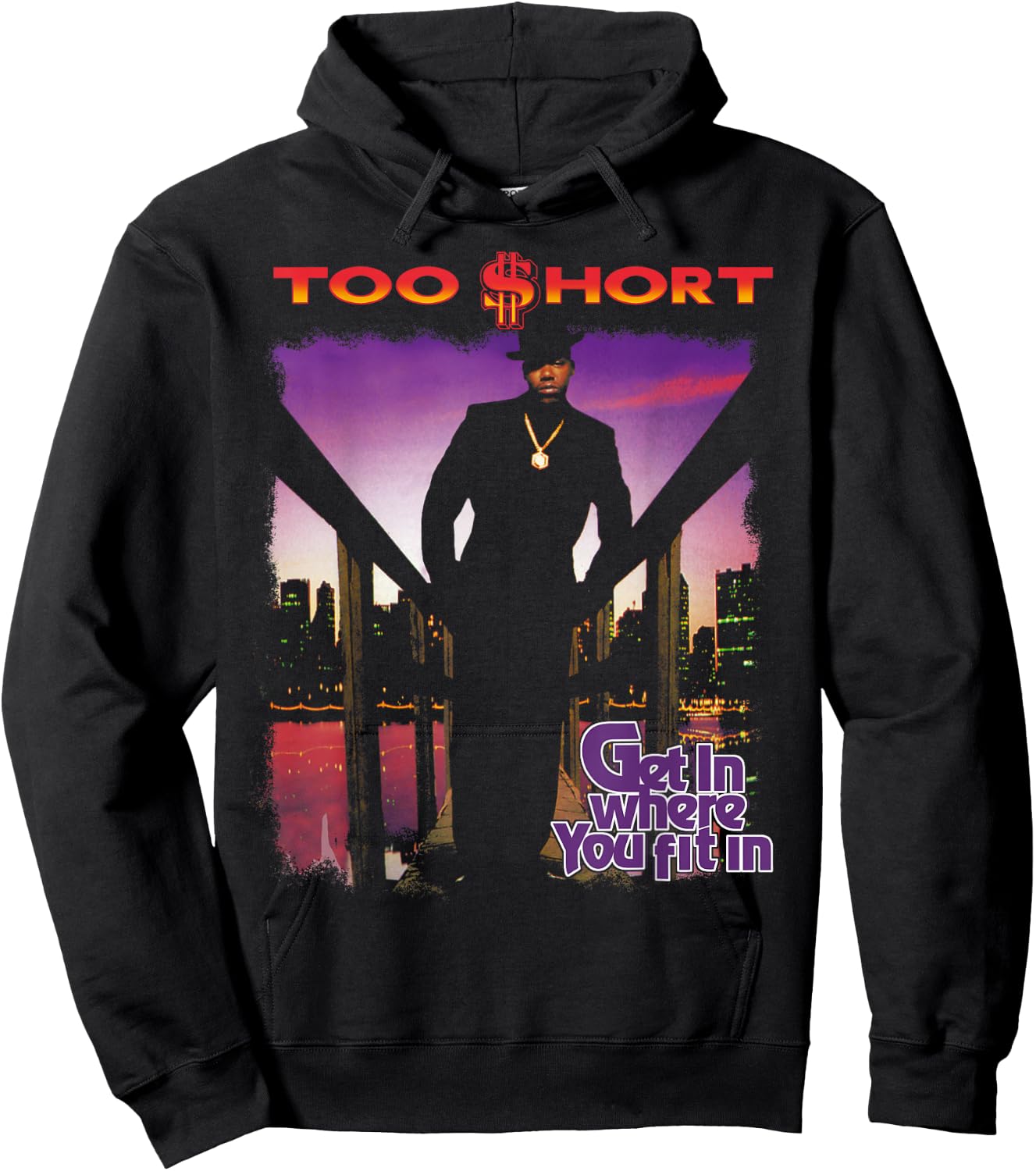 Too Short - Get In Where You Fit In Album Hoodie - Hoodie | Black