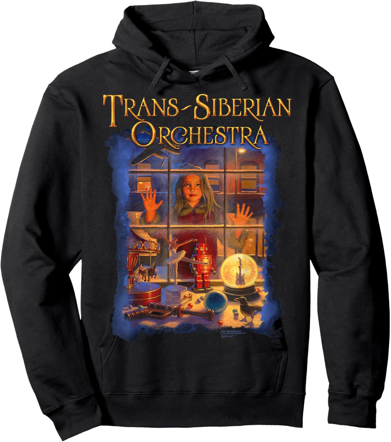 Trans-Siberian Orchestra – Toy Store Window Hoodie - Hoodie | Black