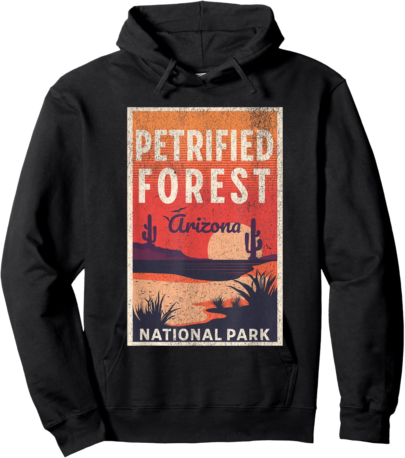 Petrified Forest National Park Hoodie - Hoodie | Black