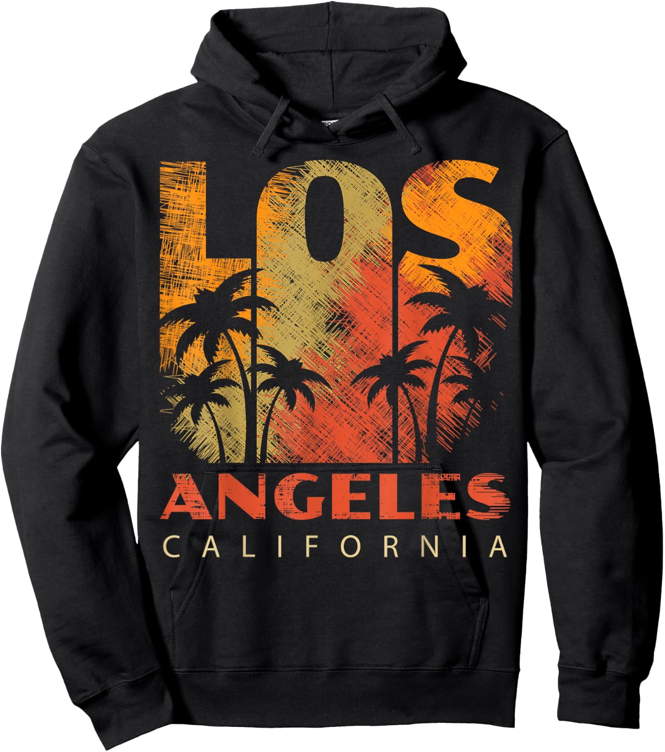 Los Angeles LA California State CA Cali California Republic Hoodie - Hoodie | Black
