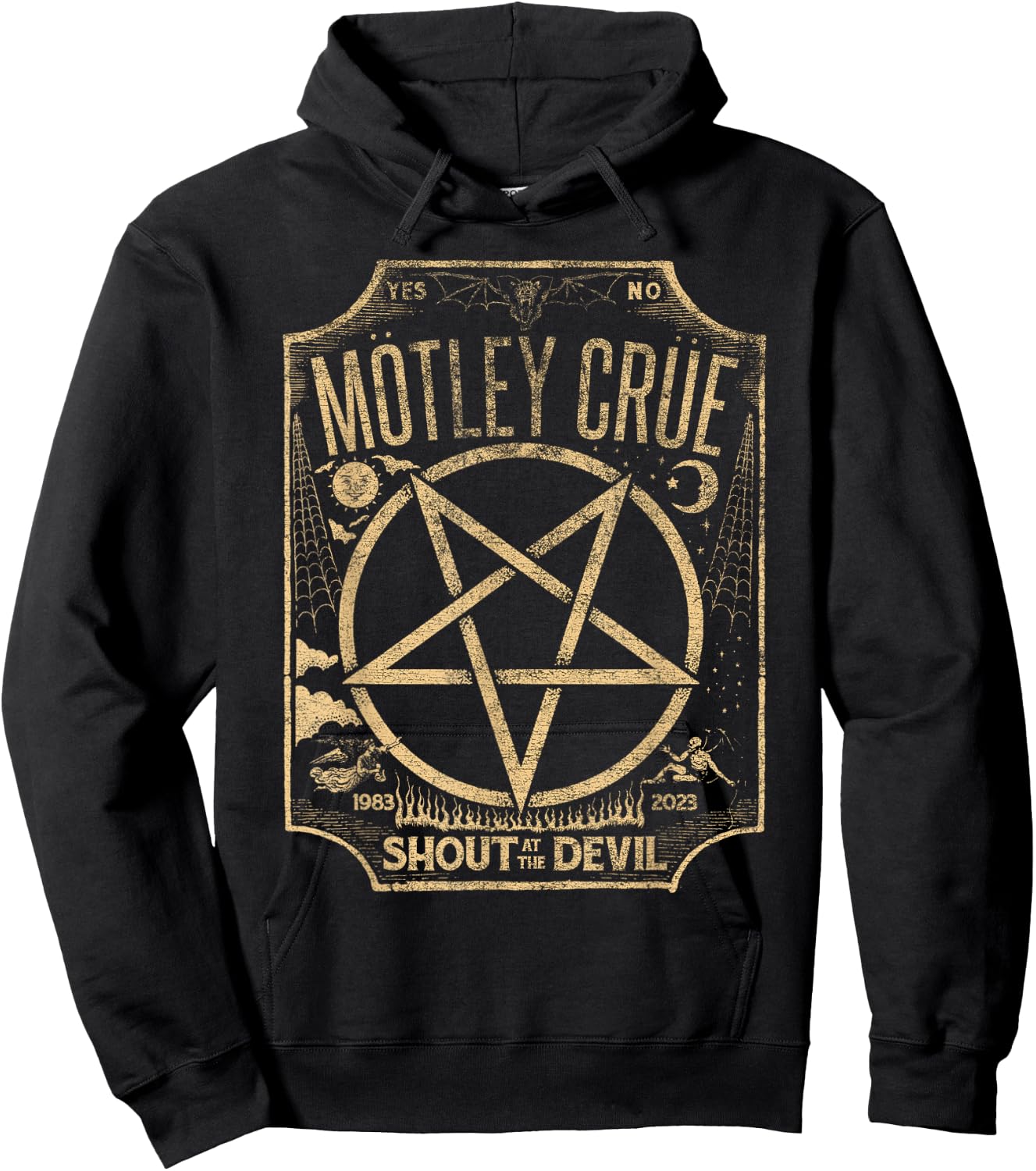 Mötley Crüe – Ouiji Devil Hoodie - Hoodie | Black