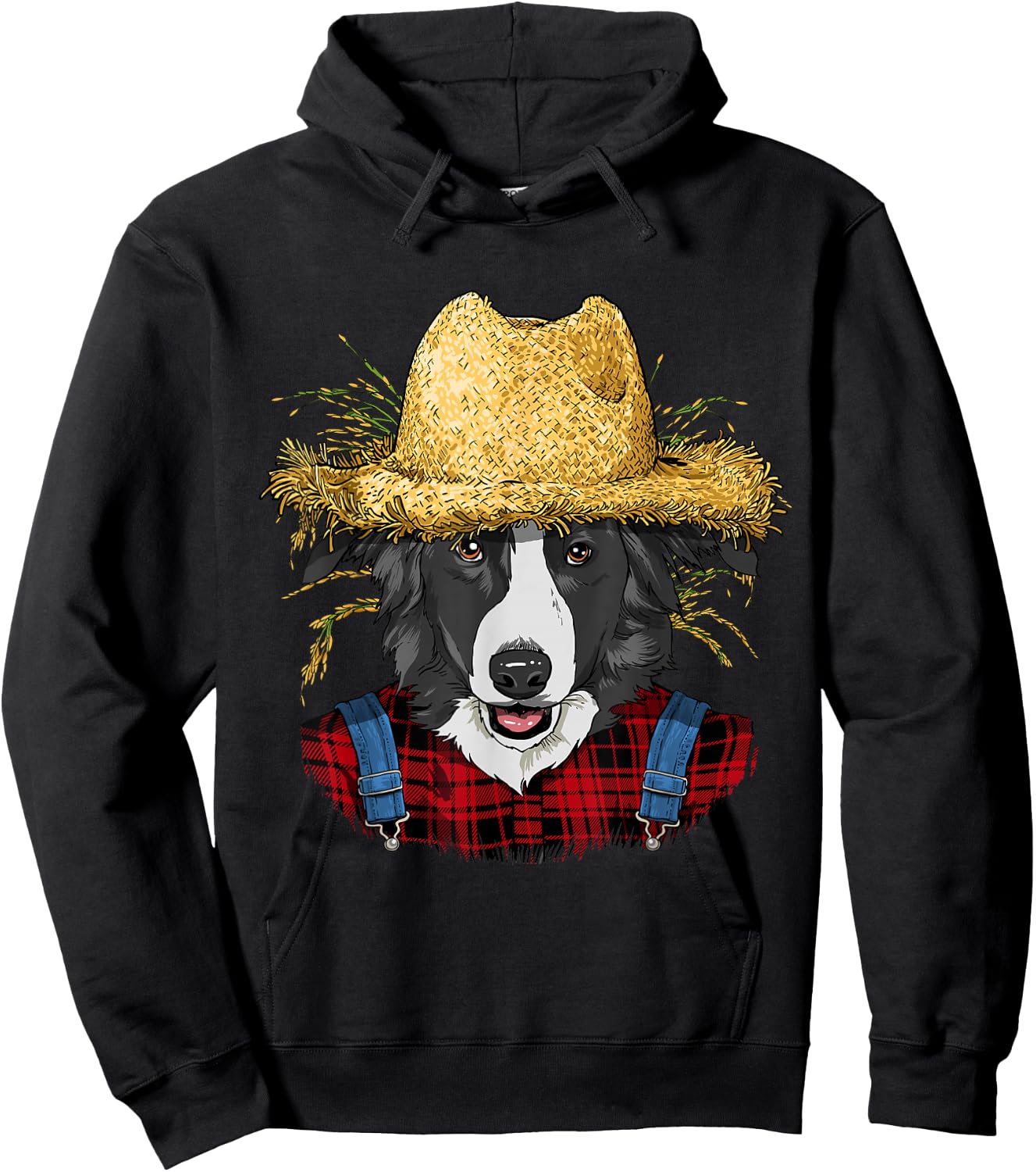 Border Collie Farmer Border Collie Dog Lover Hoodie - Hoodie | Black
