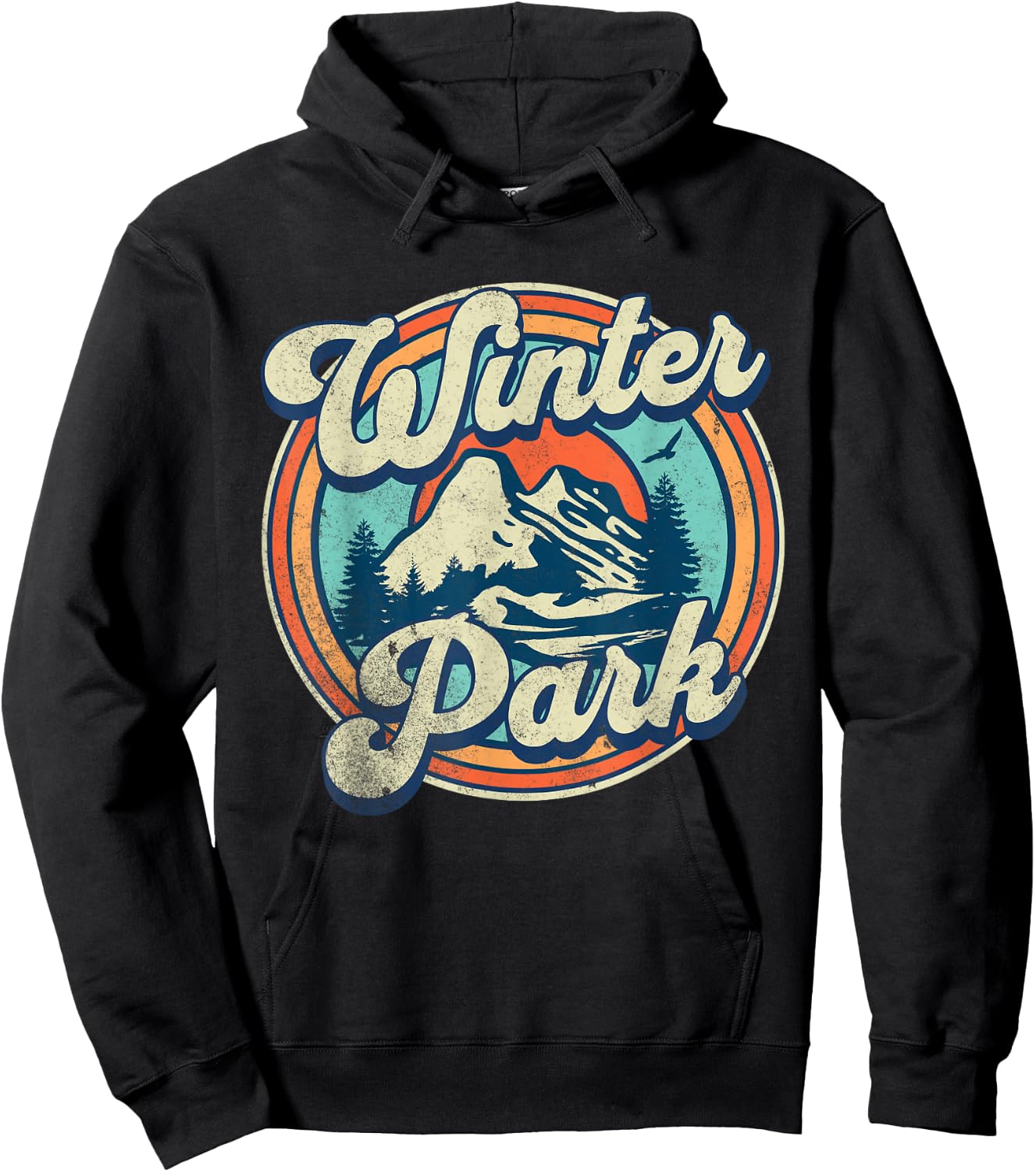 Winter Park Colorado Hoodie - Hoodie | Black