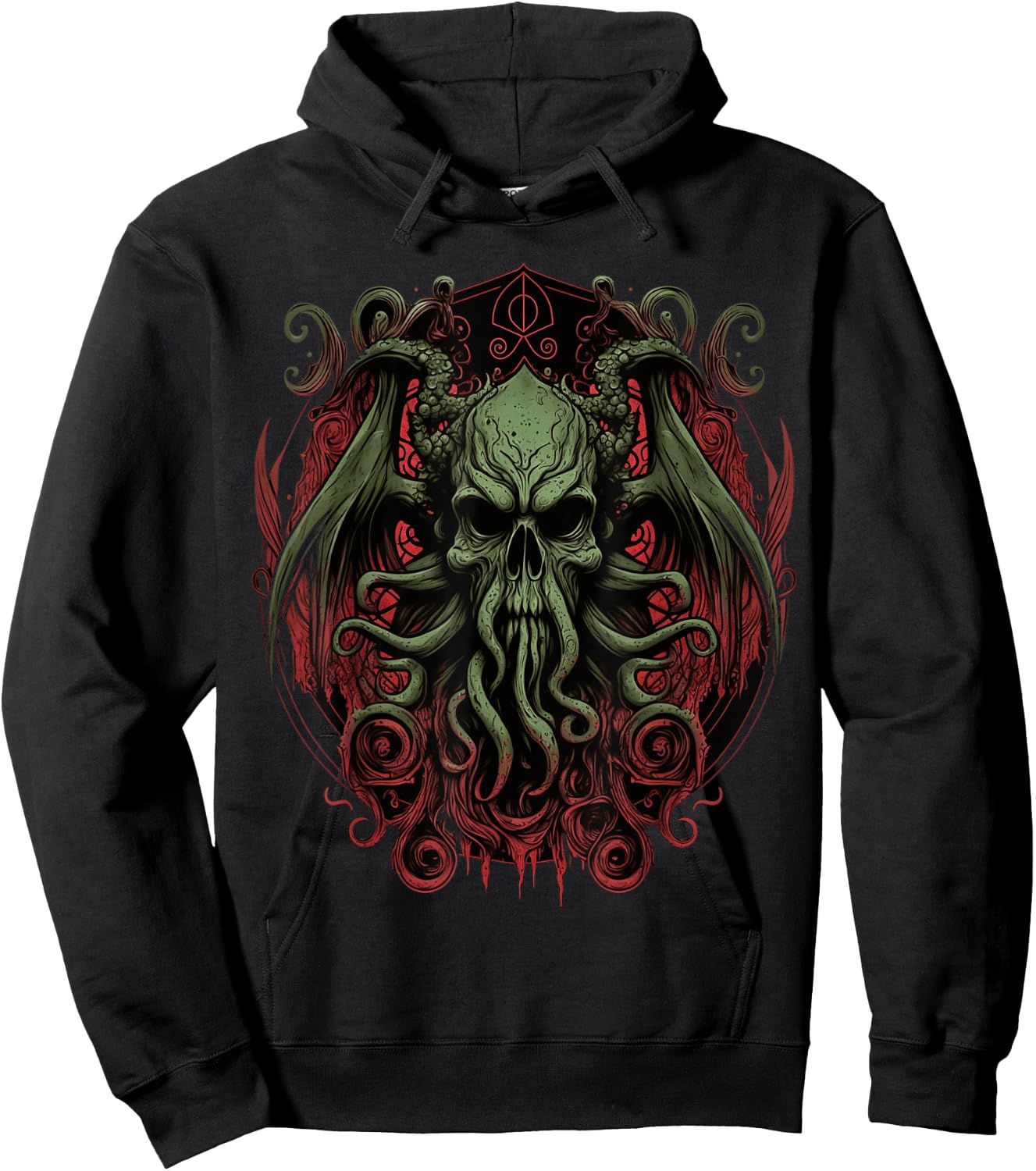 Cthulhu Lovecraft | Horror Cthulhu Myth | Entity of Cthulhu Hoodie - Hoodie | Black