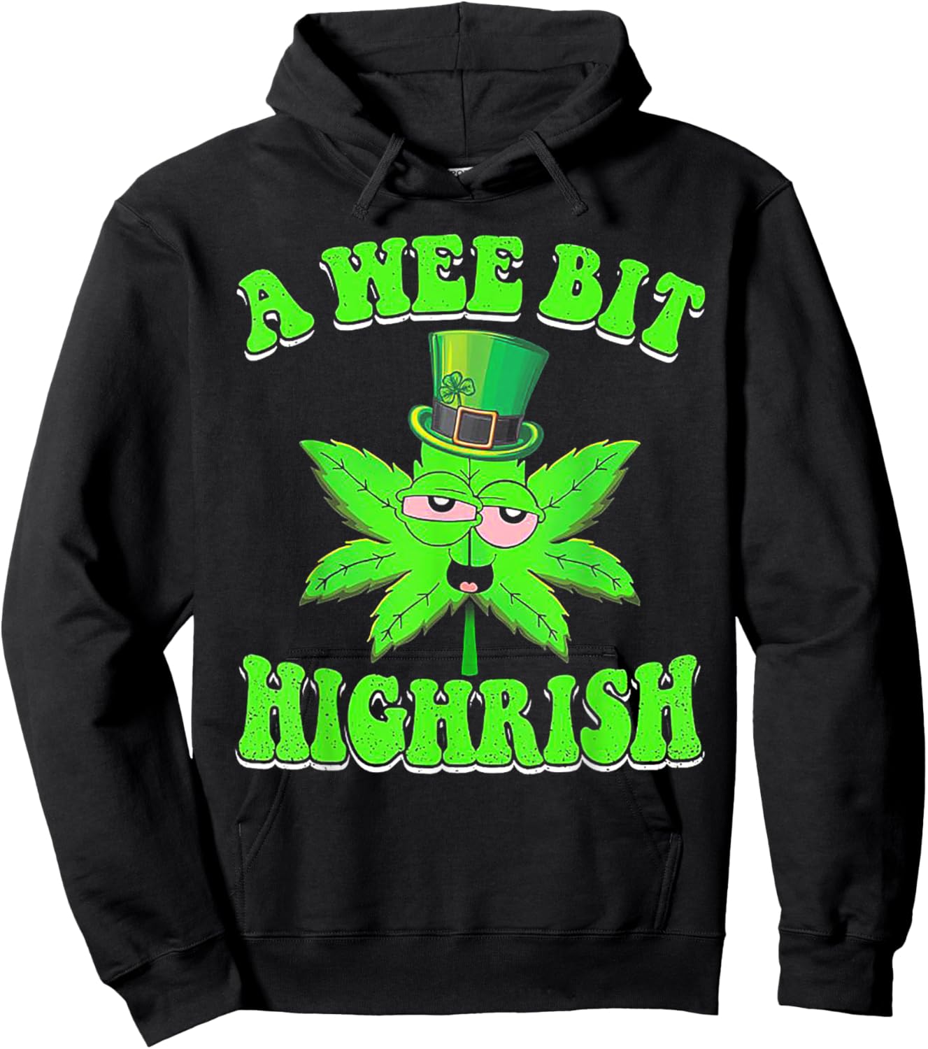 A wee bit highrish Hoodie - Hoodie | Black