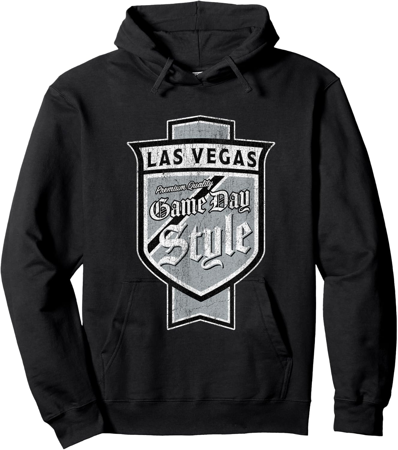 Vintage Las Vegas Beer Label - Sin City Pride Hoodie - Hoodie | Black
