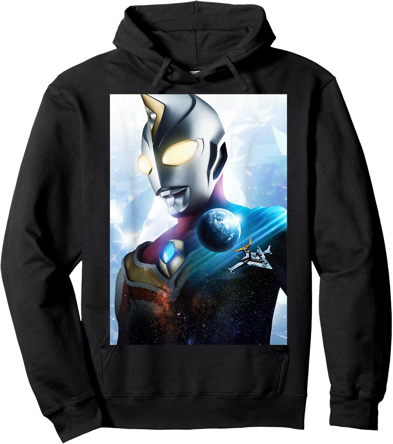 ULTRAMAN DYNA Poster Visual Design A Hoodie - Hoodie | Black