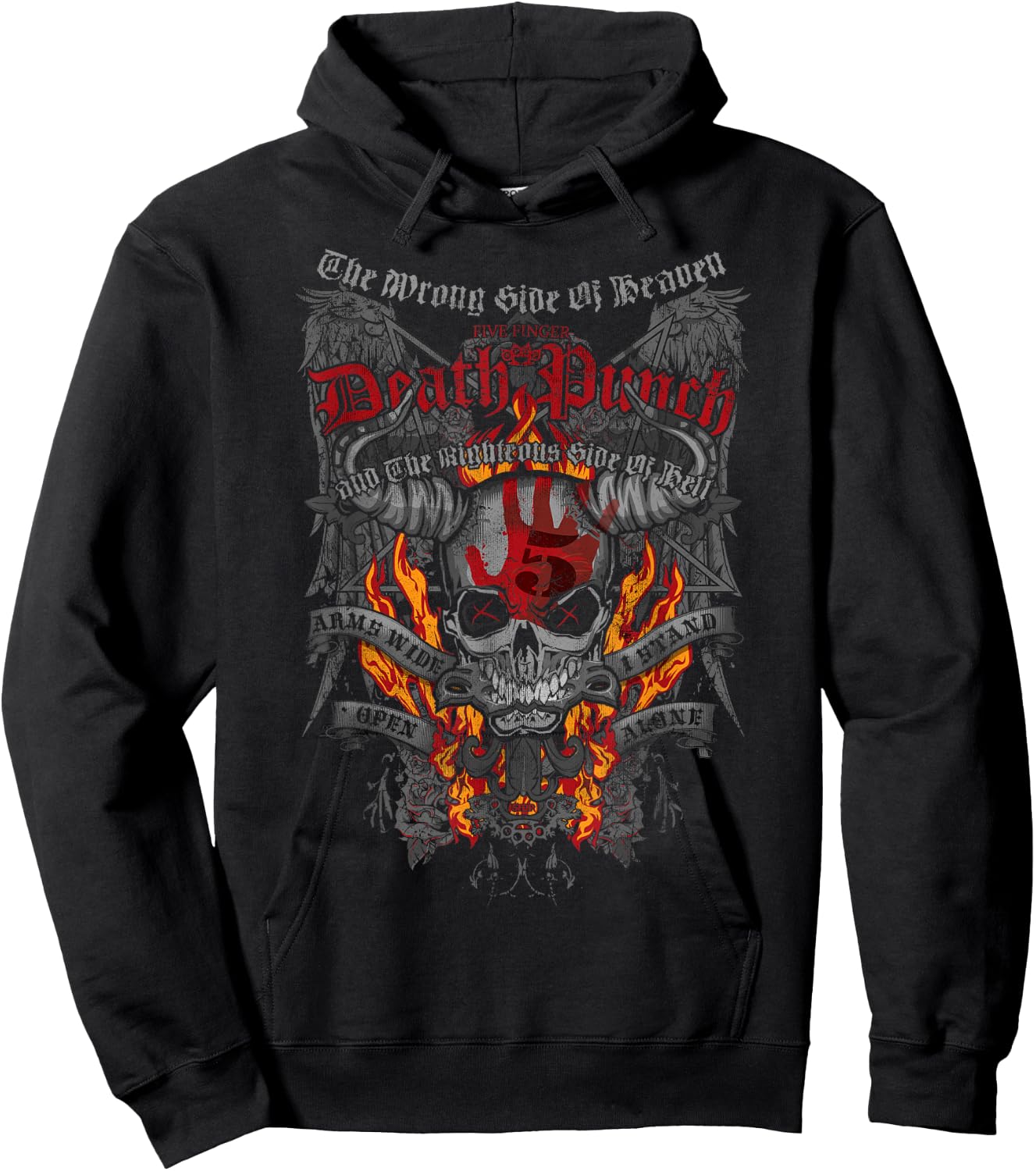 5FDP – Wrong Side Hoodie - Hoodie | Black