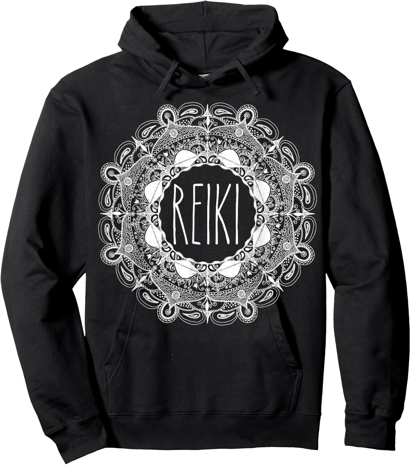 Mandala Reiki Hoodie - Hoodie | Black