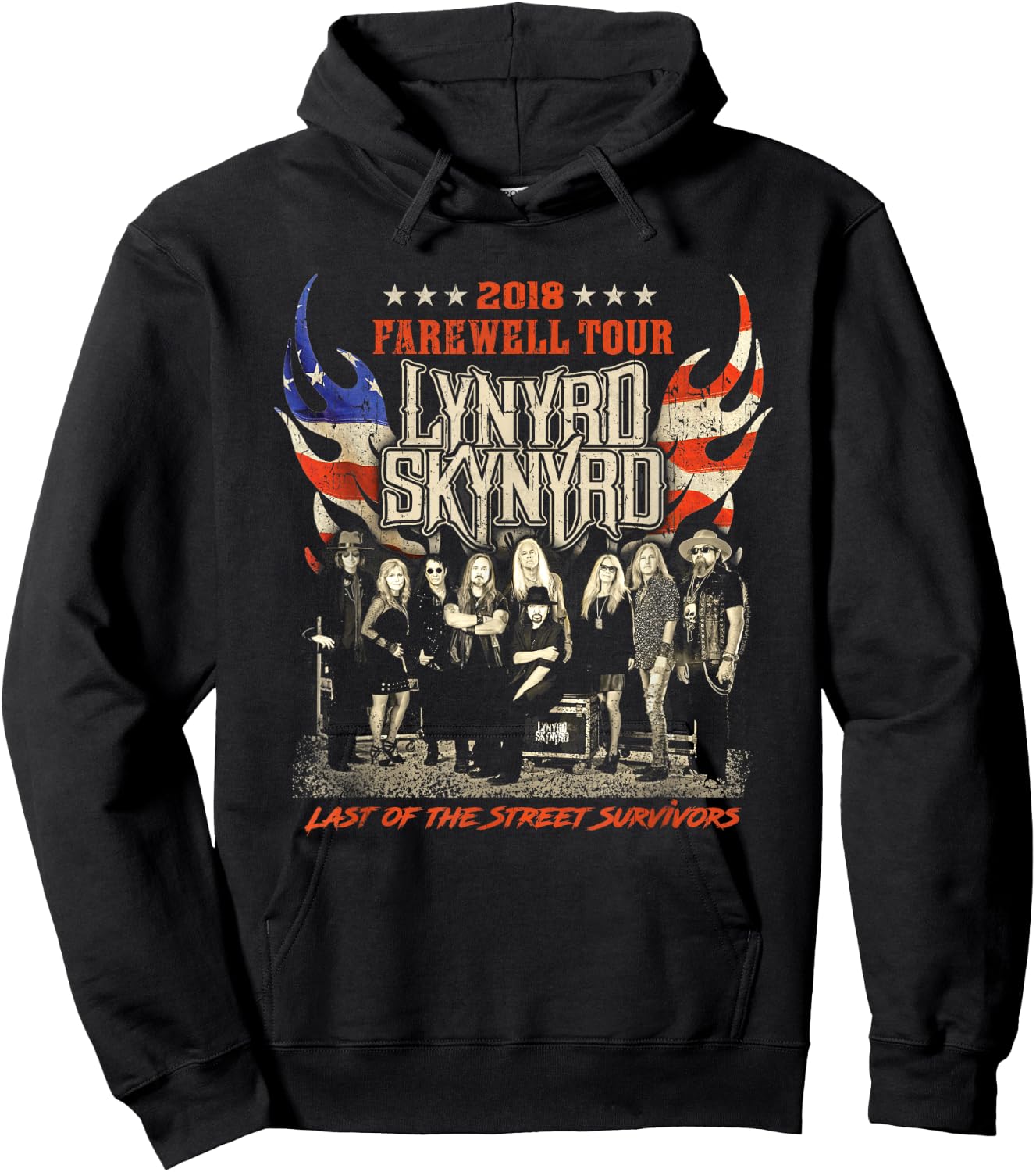Lynyrd Skynyrd - Farewell Tour 2018 Last Of Street Survivors Hoodie - Hoodie | Black