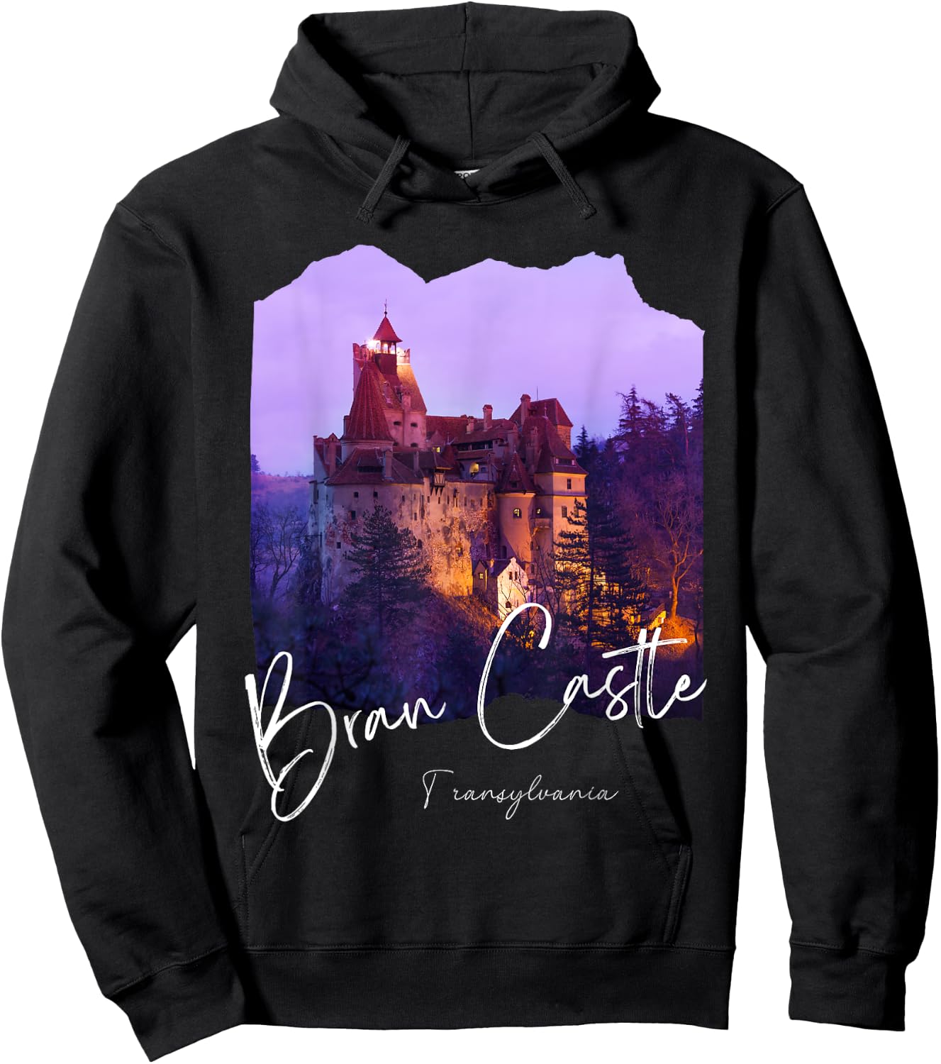 Bran Castle Romania Bran Castle Hoodie - Hoodie | Black