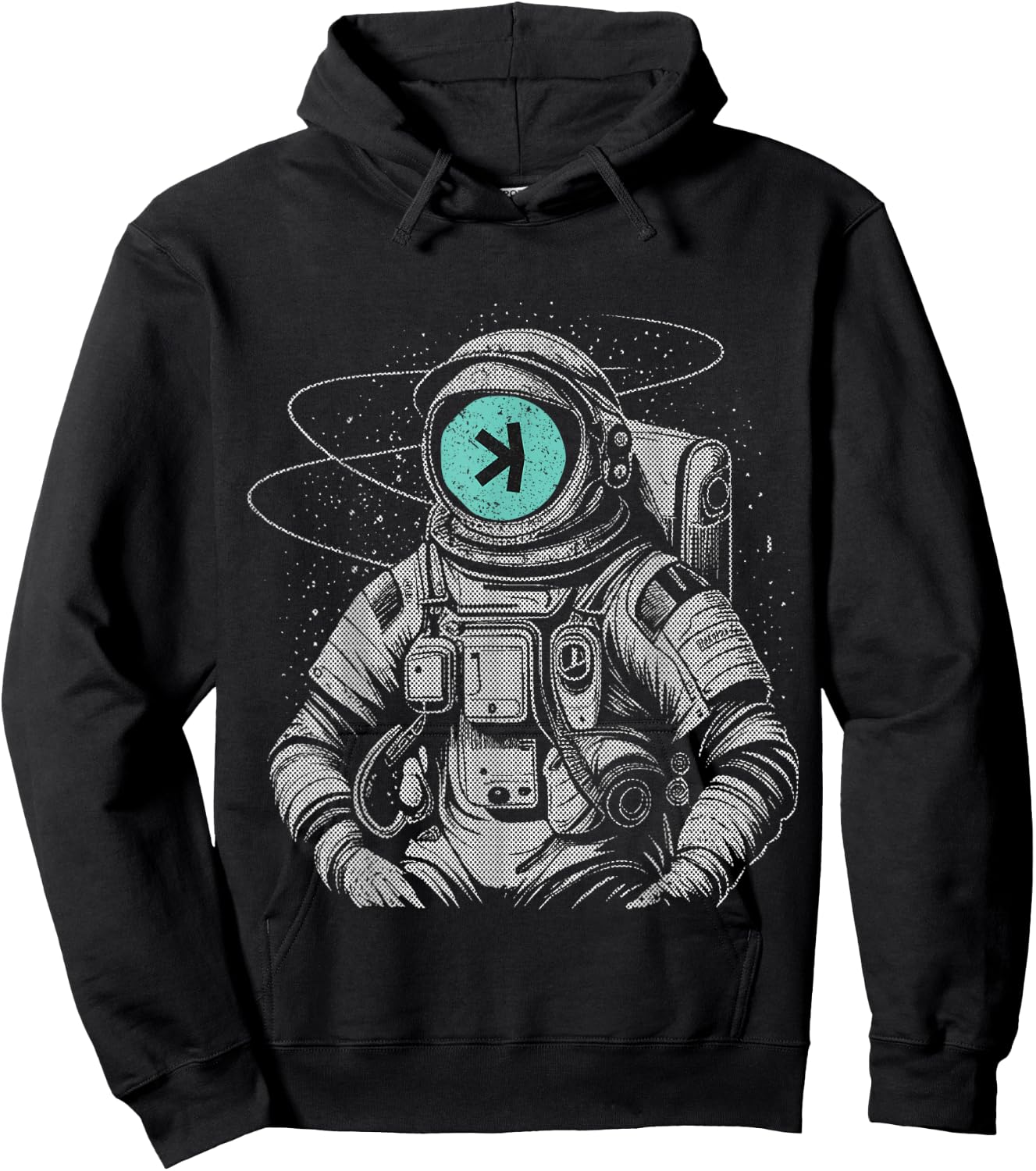 Kaspa Crypto Coin Bullrun 2024 Freedom Cryptocurrency Hoodie - Hoodie | Black